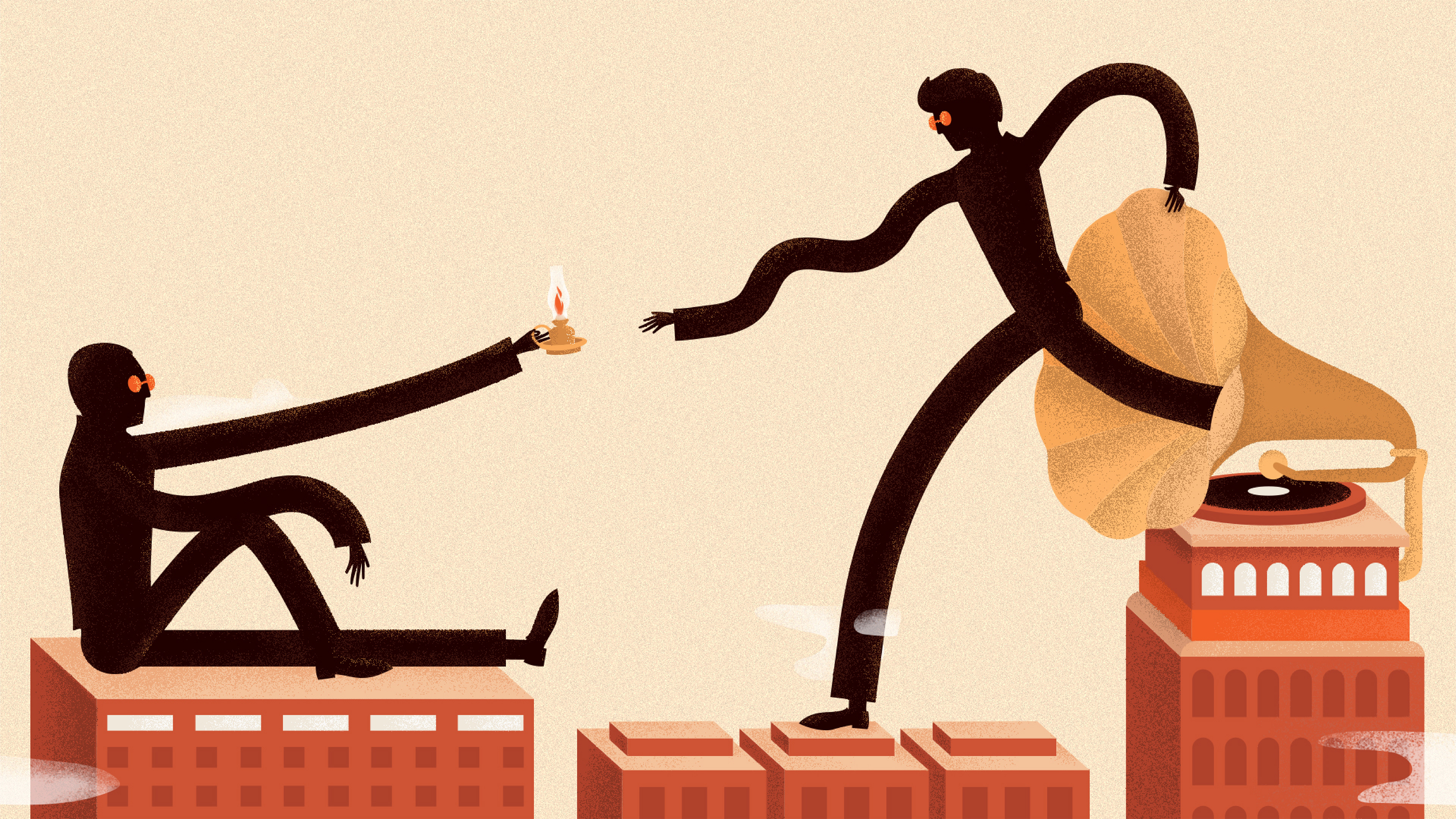 The Last Shadow Puppets Illustration