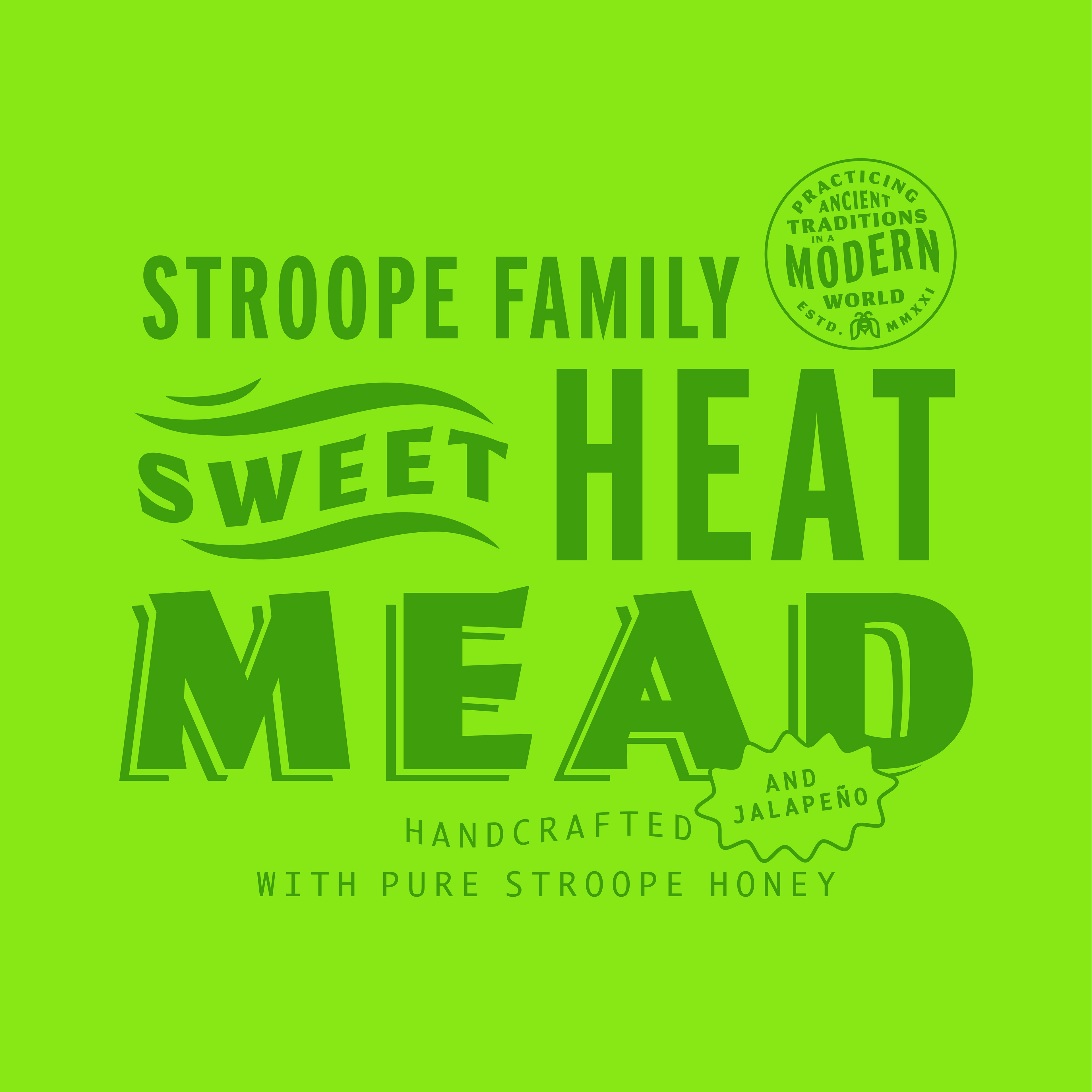 My dad retired and requested some mead labels from yours truly. <3 