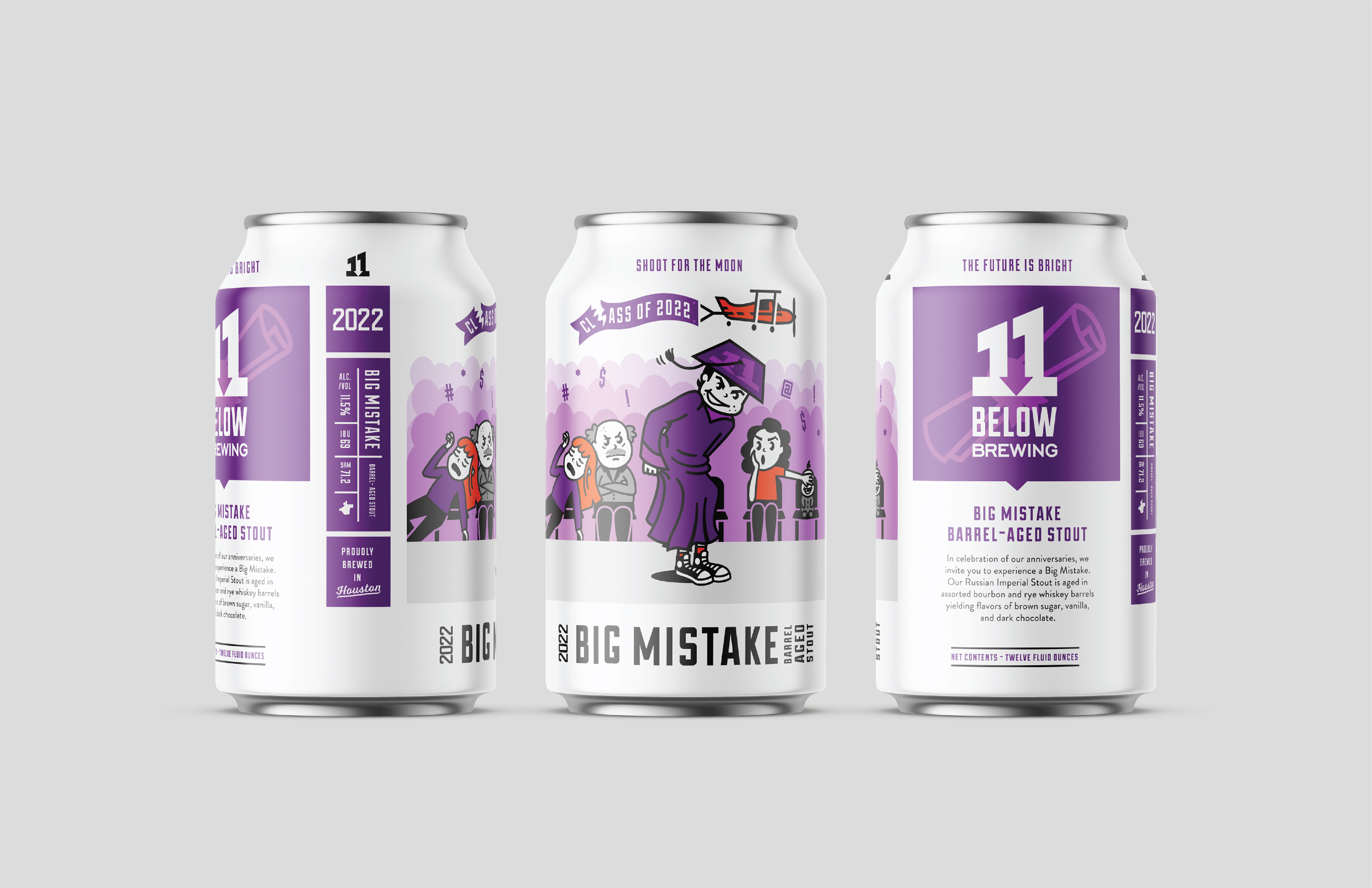 Illustration done for 11 Below Brewing