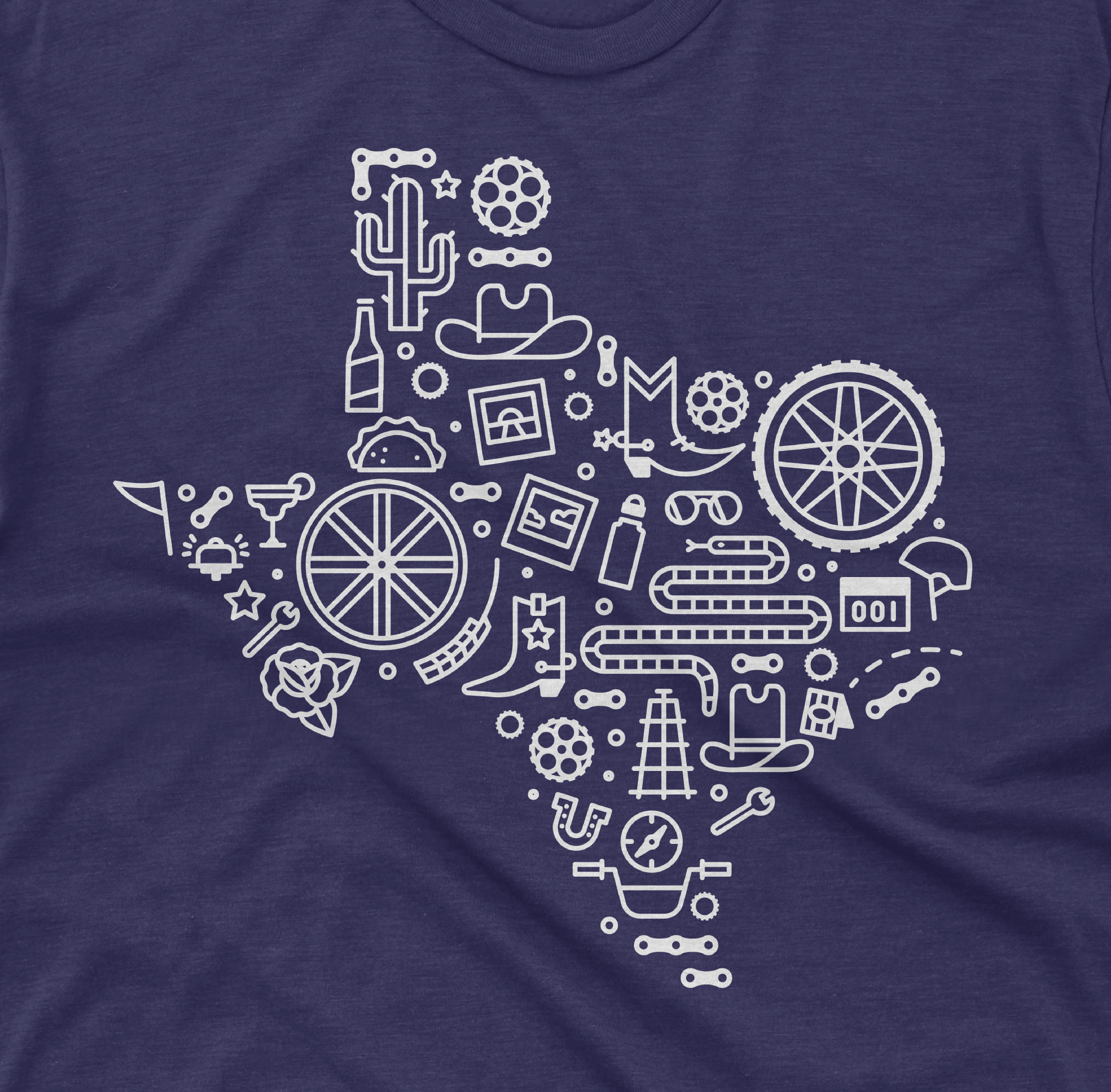 Icon Texas done for Richardson Bike Mart