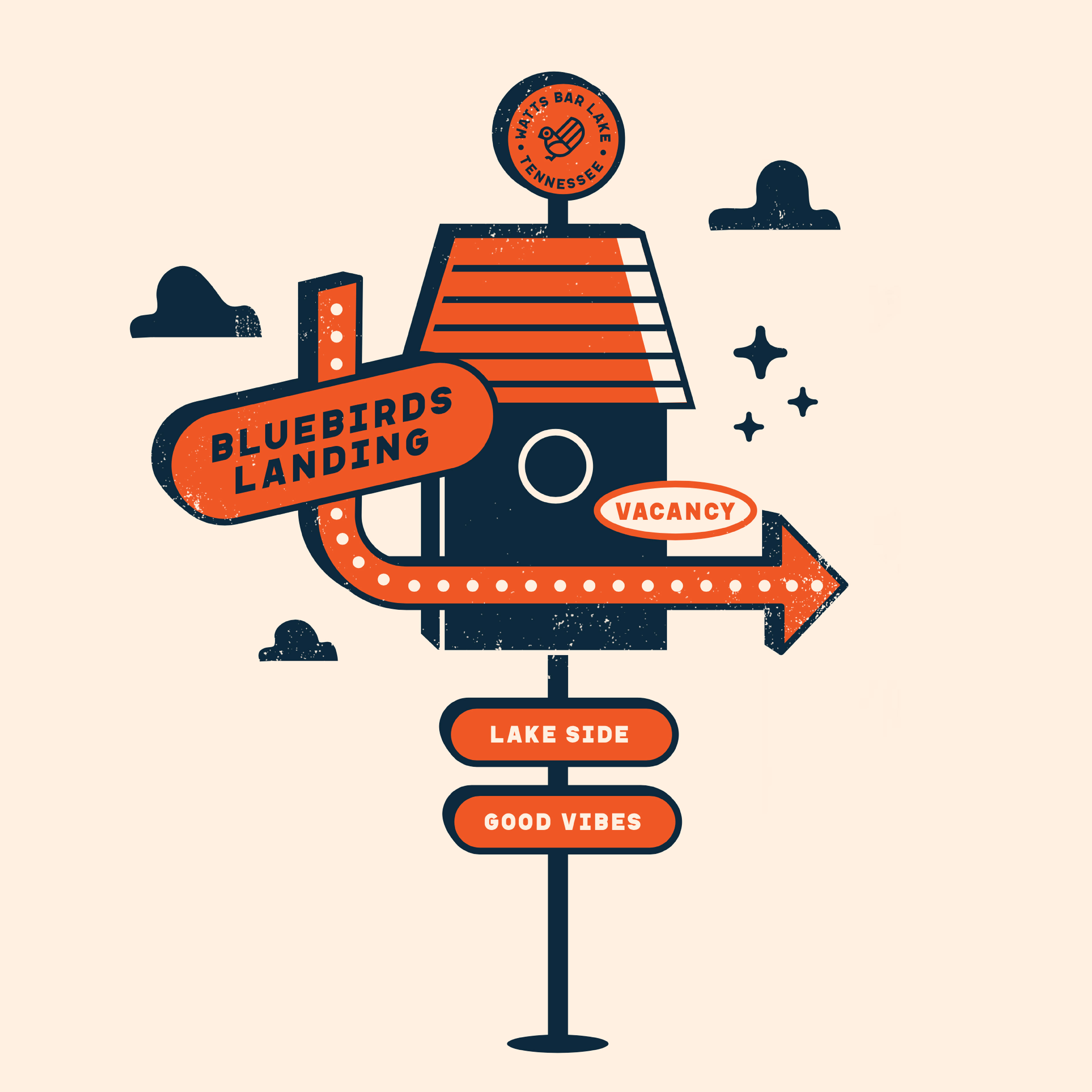 Illustration for a cute stop in Tennessee