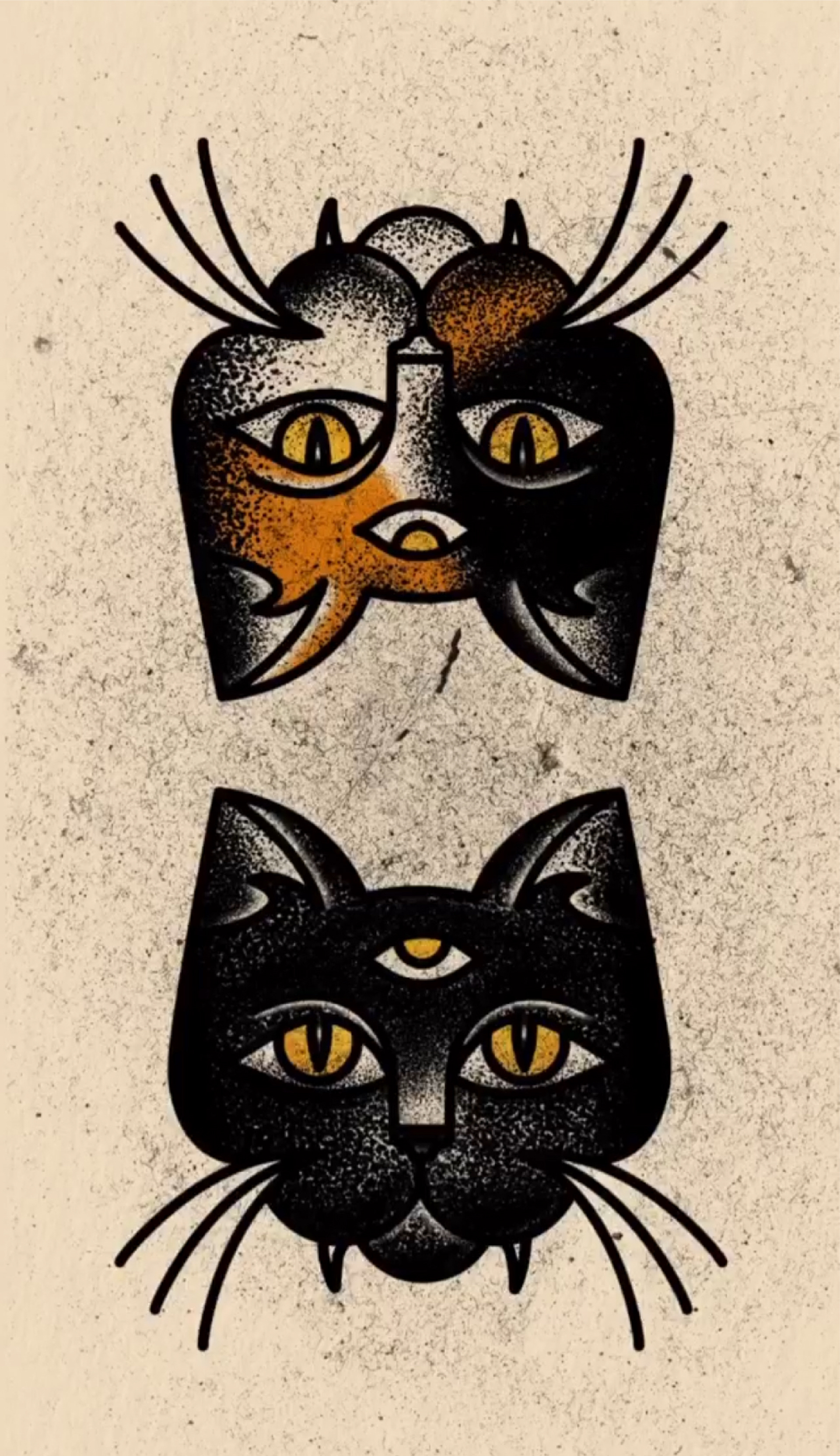 My cats, Izzy & Rooney