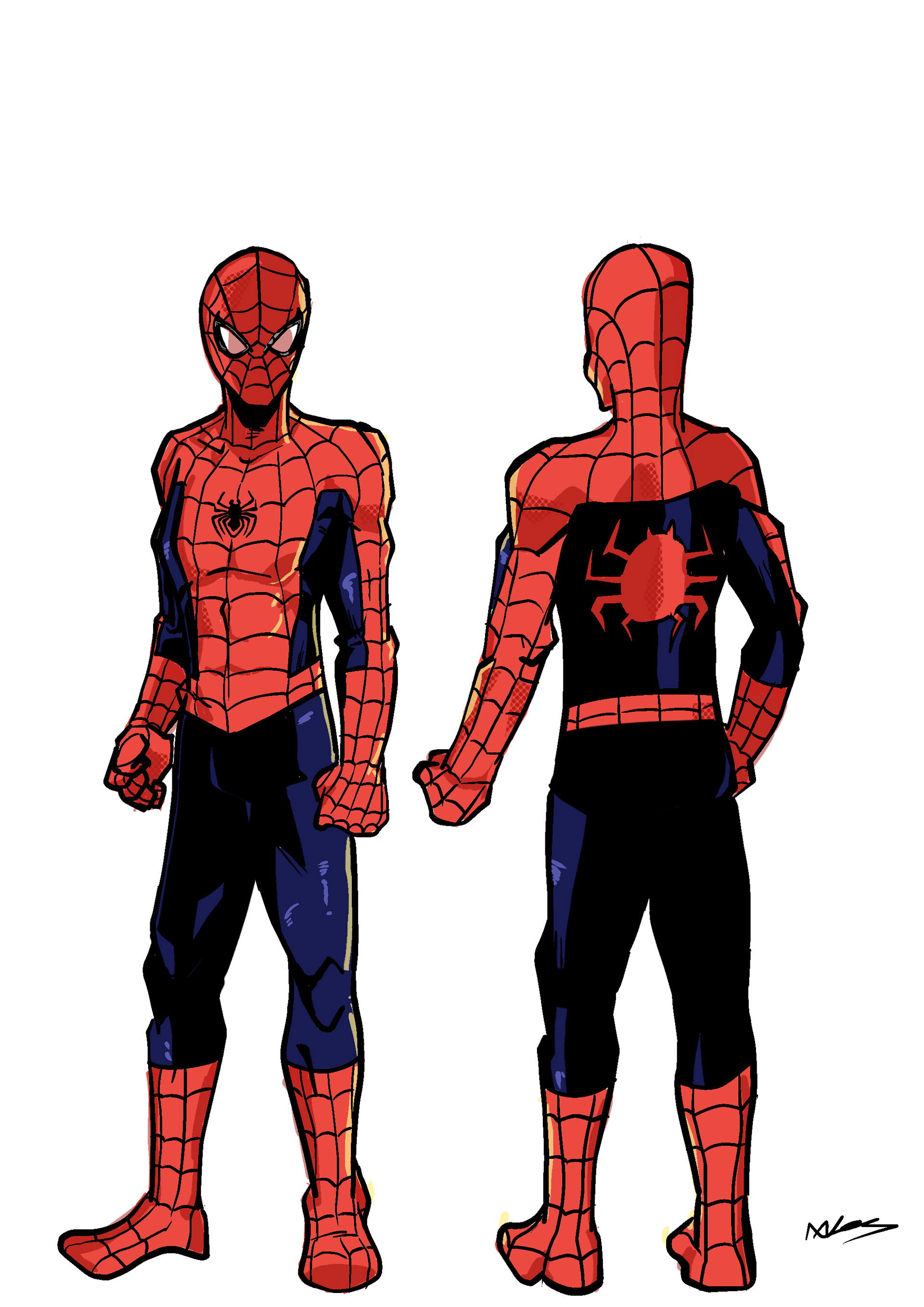 Spider-Man Concept Design for fan project