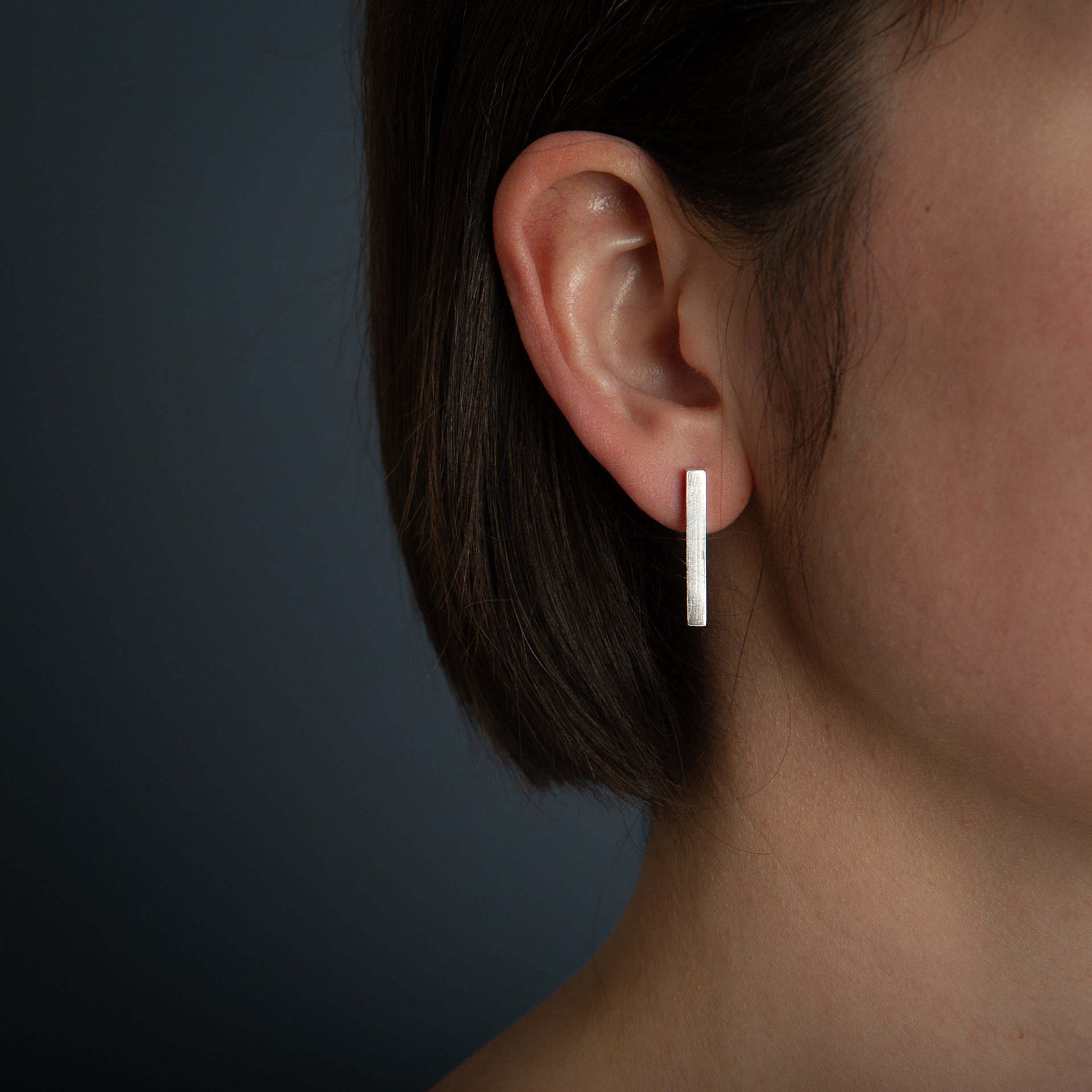 Medium Bar Earrings - £35