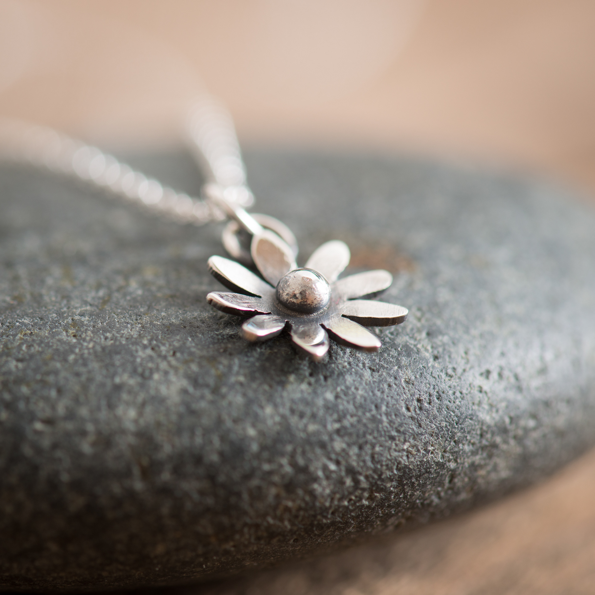 Flower Necklace - Available (made to order)