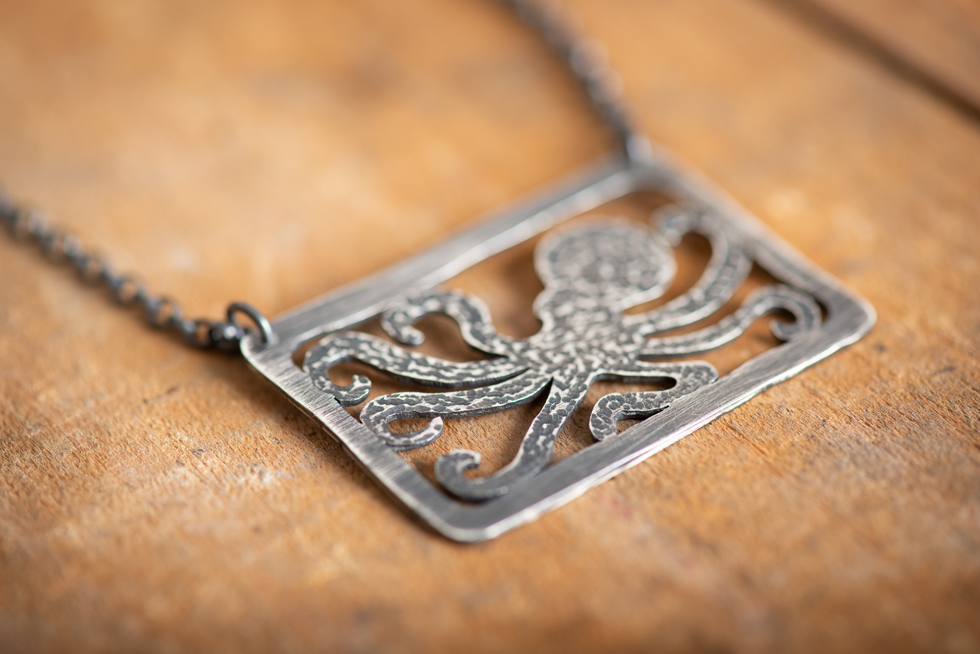 Octopus necklace - SOLD