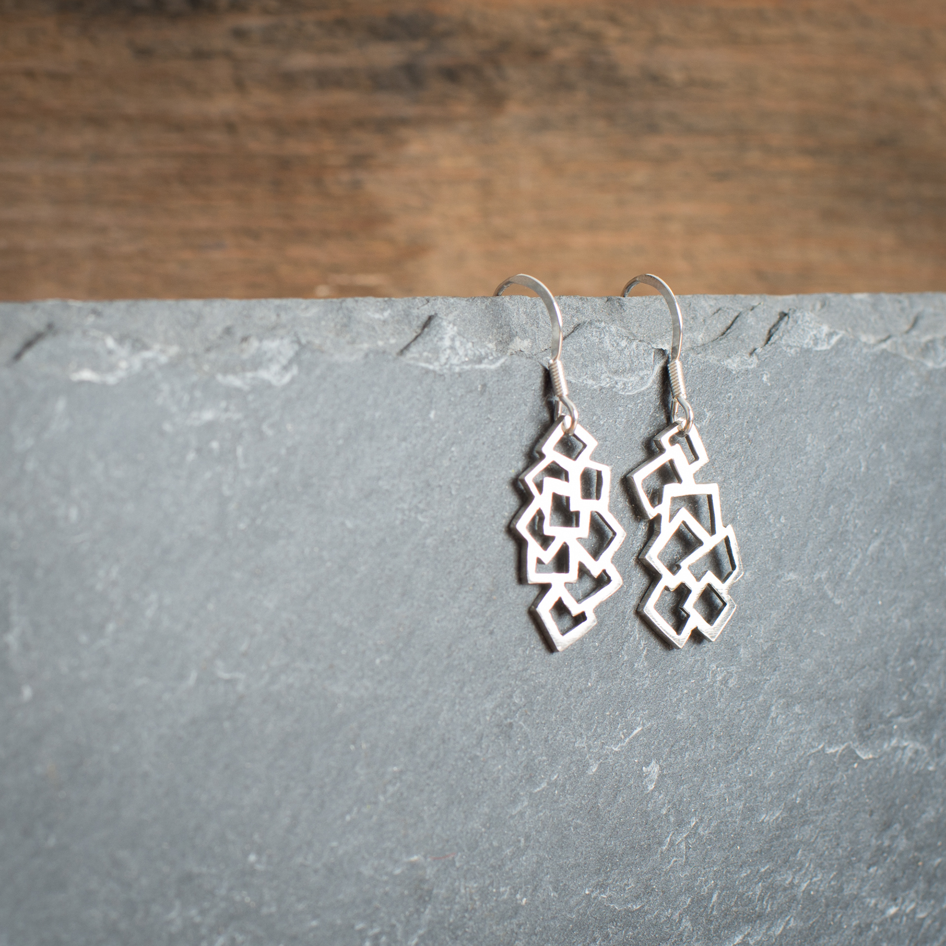 Squares Earrings - Sold