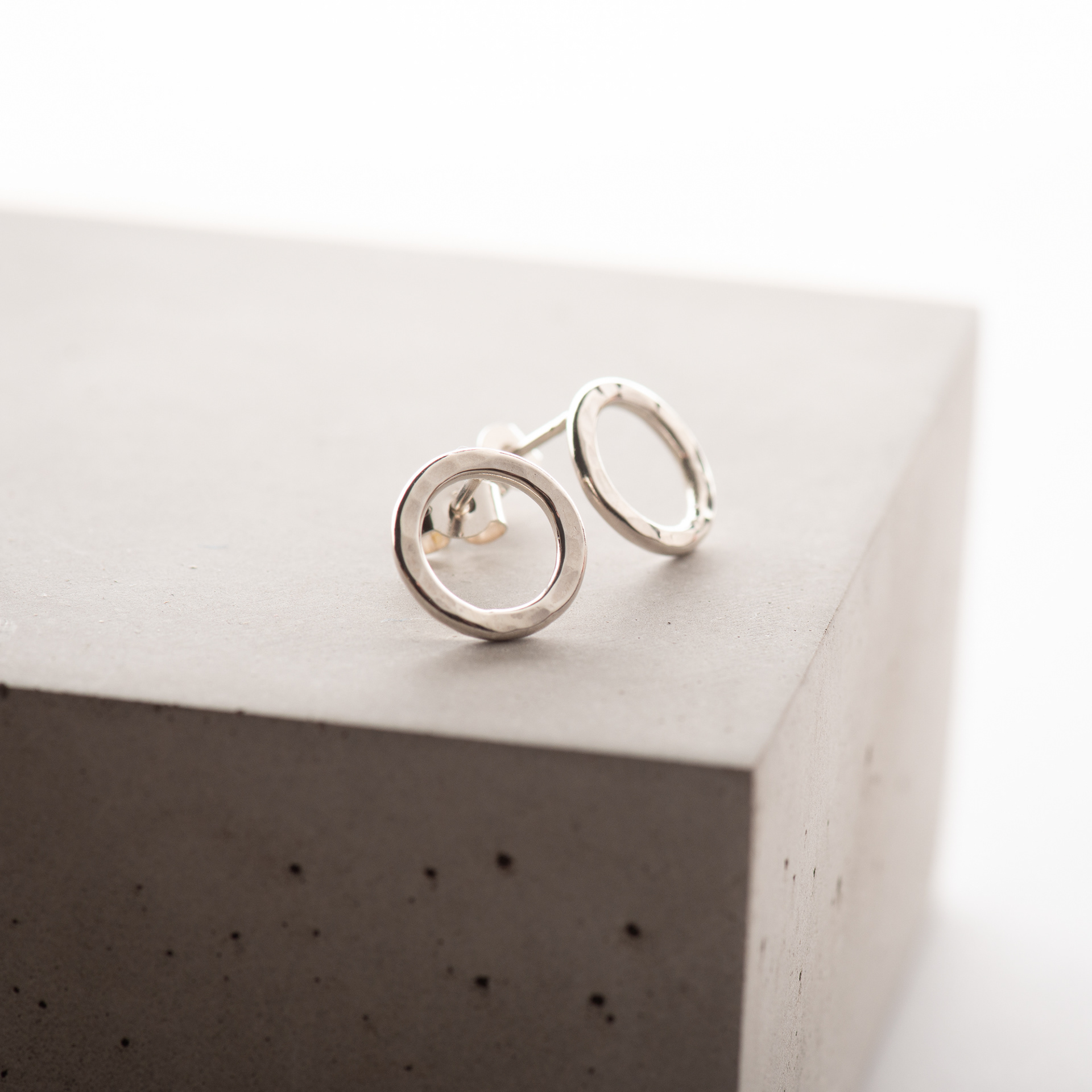 Small Hammered Studs - £25