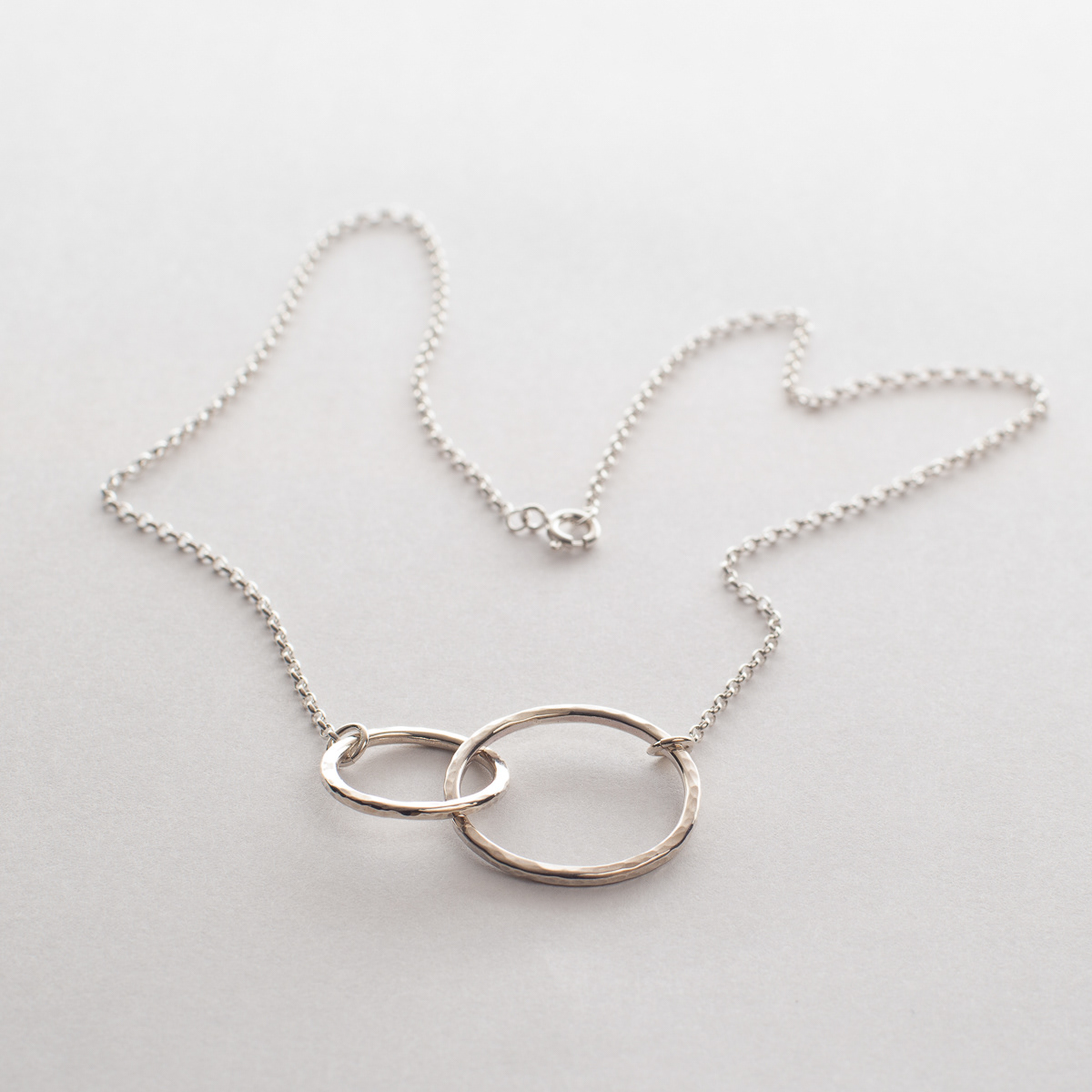 Double Circles Necklace - £45