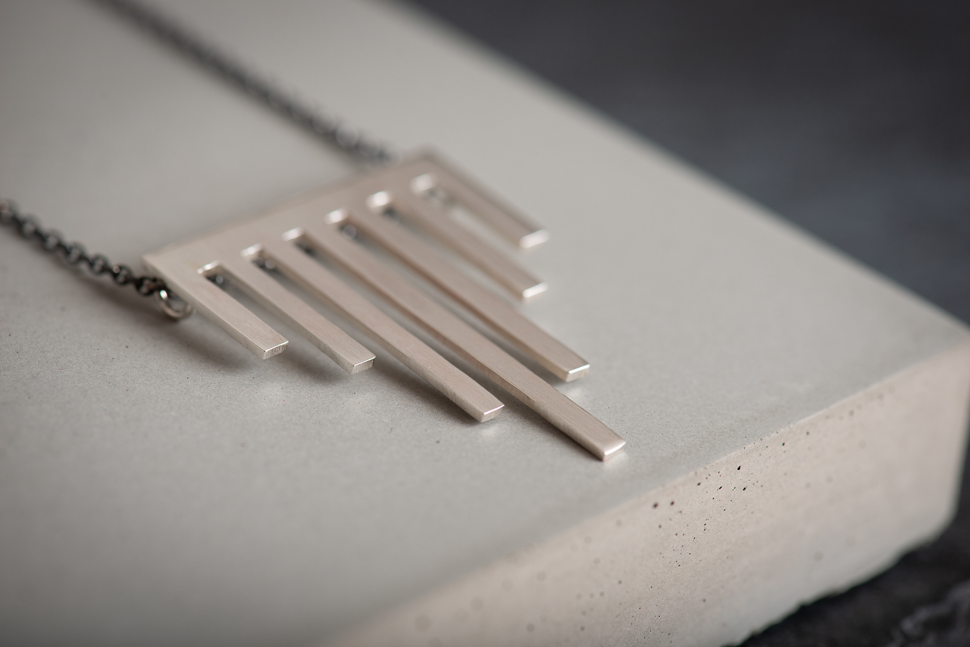 Hanging Bars Necklace - £70