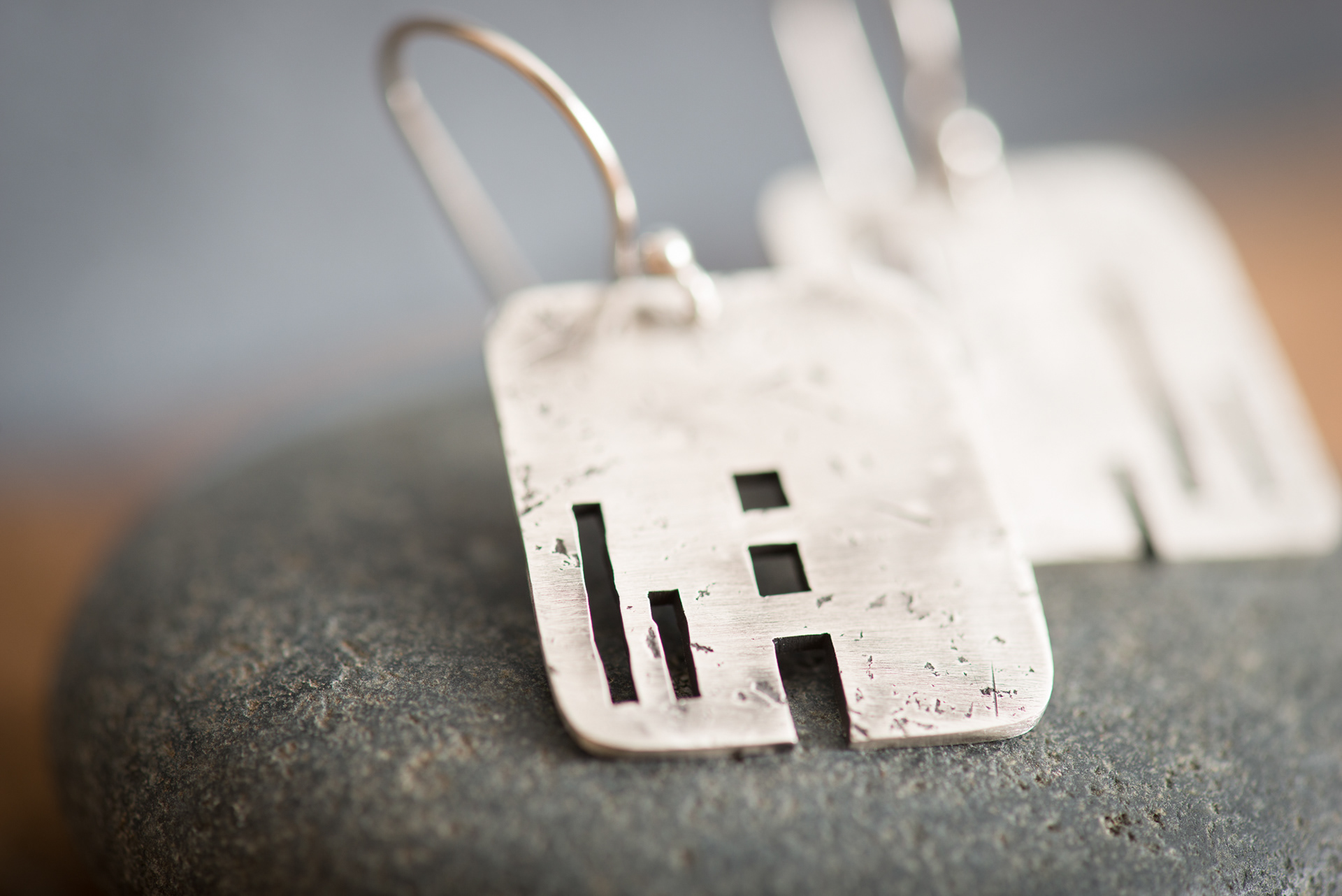 Building Earrings - Sold