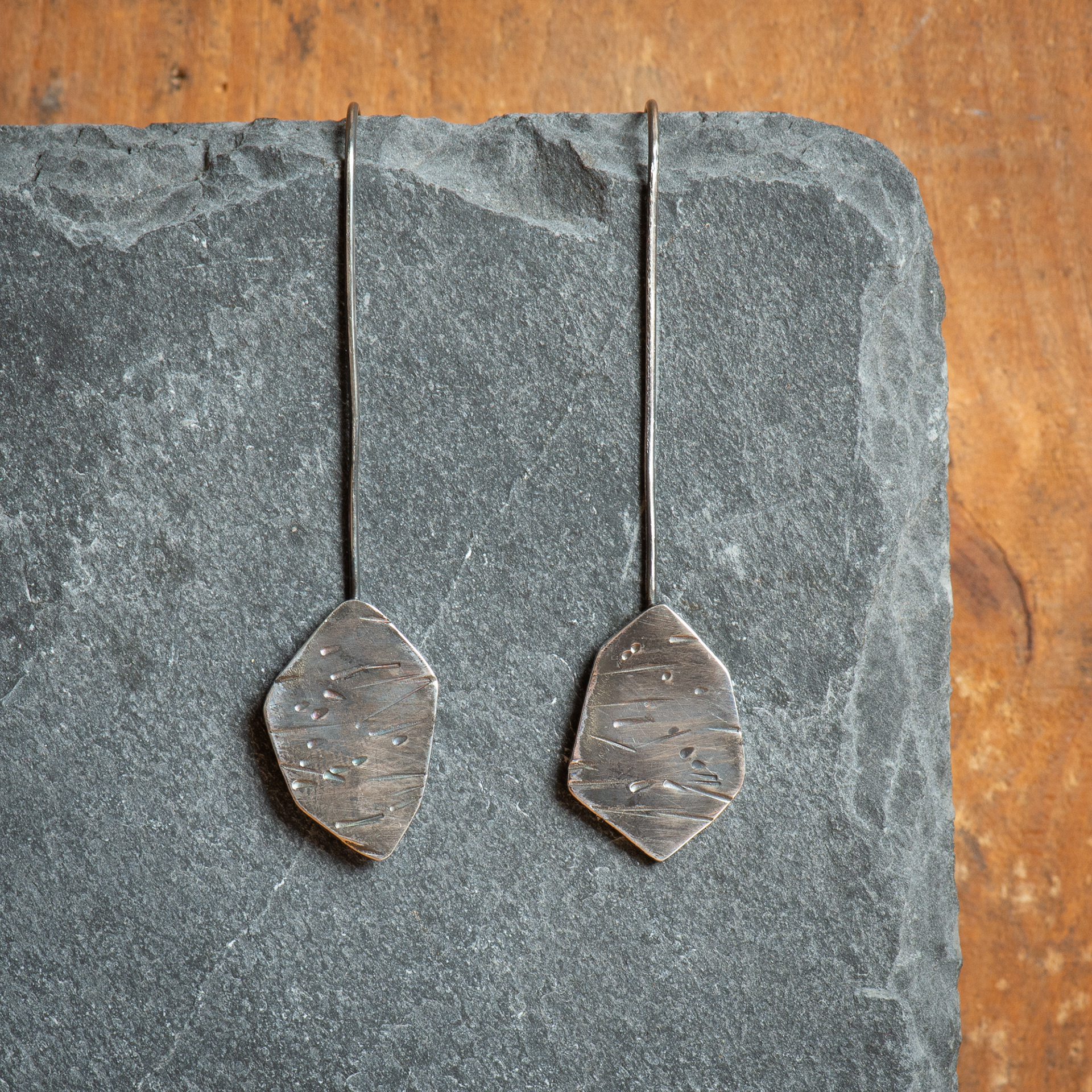 Abstract Shapes Earrings - SOLD
