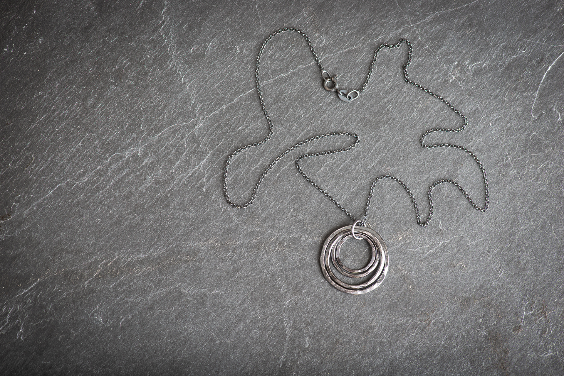 Layered Circles Necklace - Sold