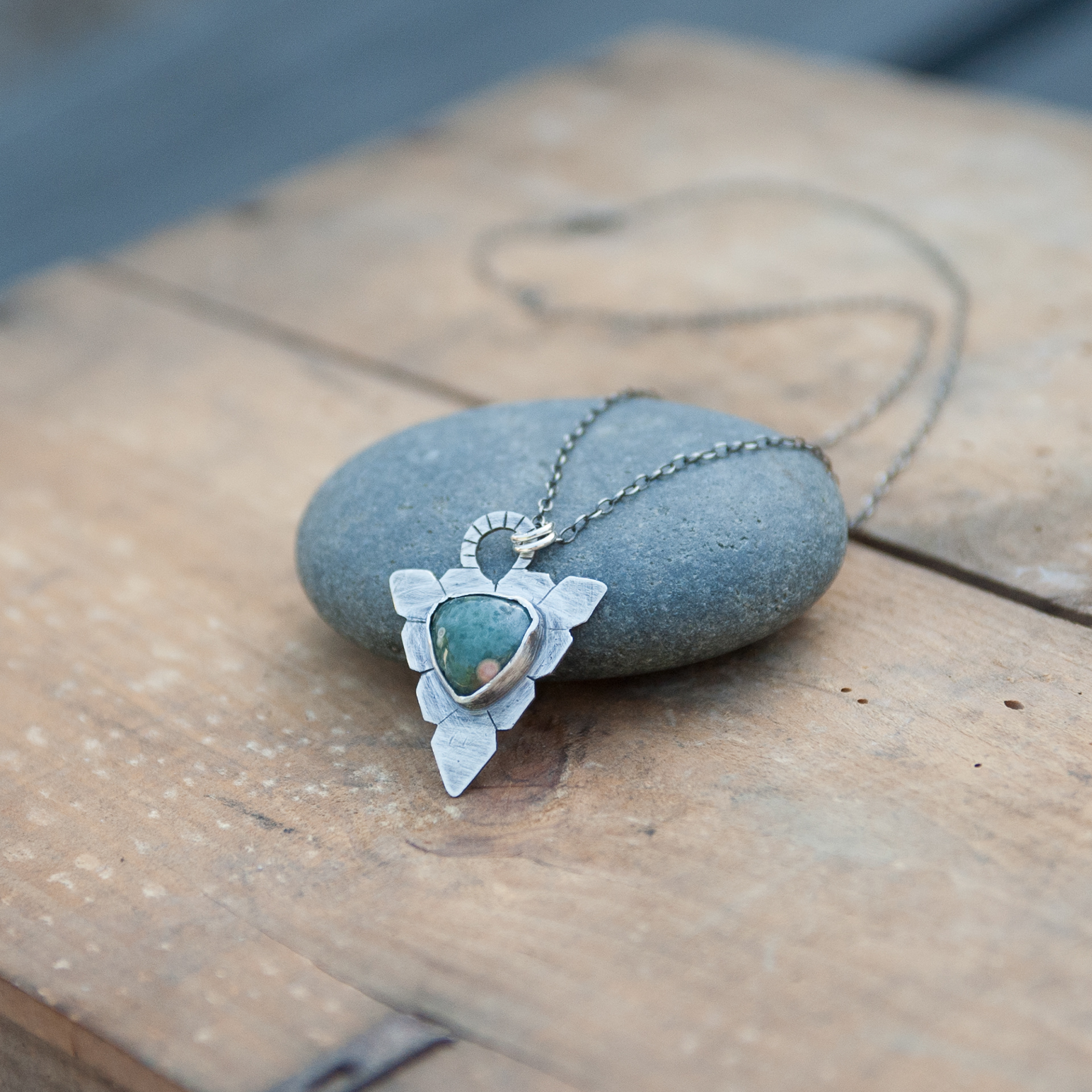 Ocean Jasper Necklace- Sold