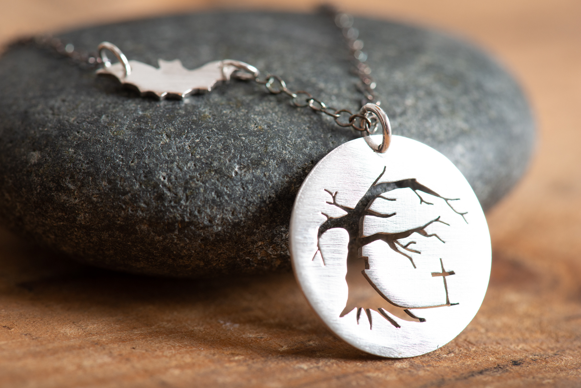 Spooky Scene Necklace - SOLD