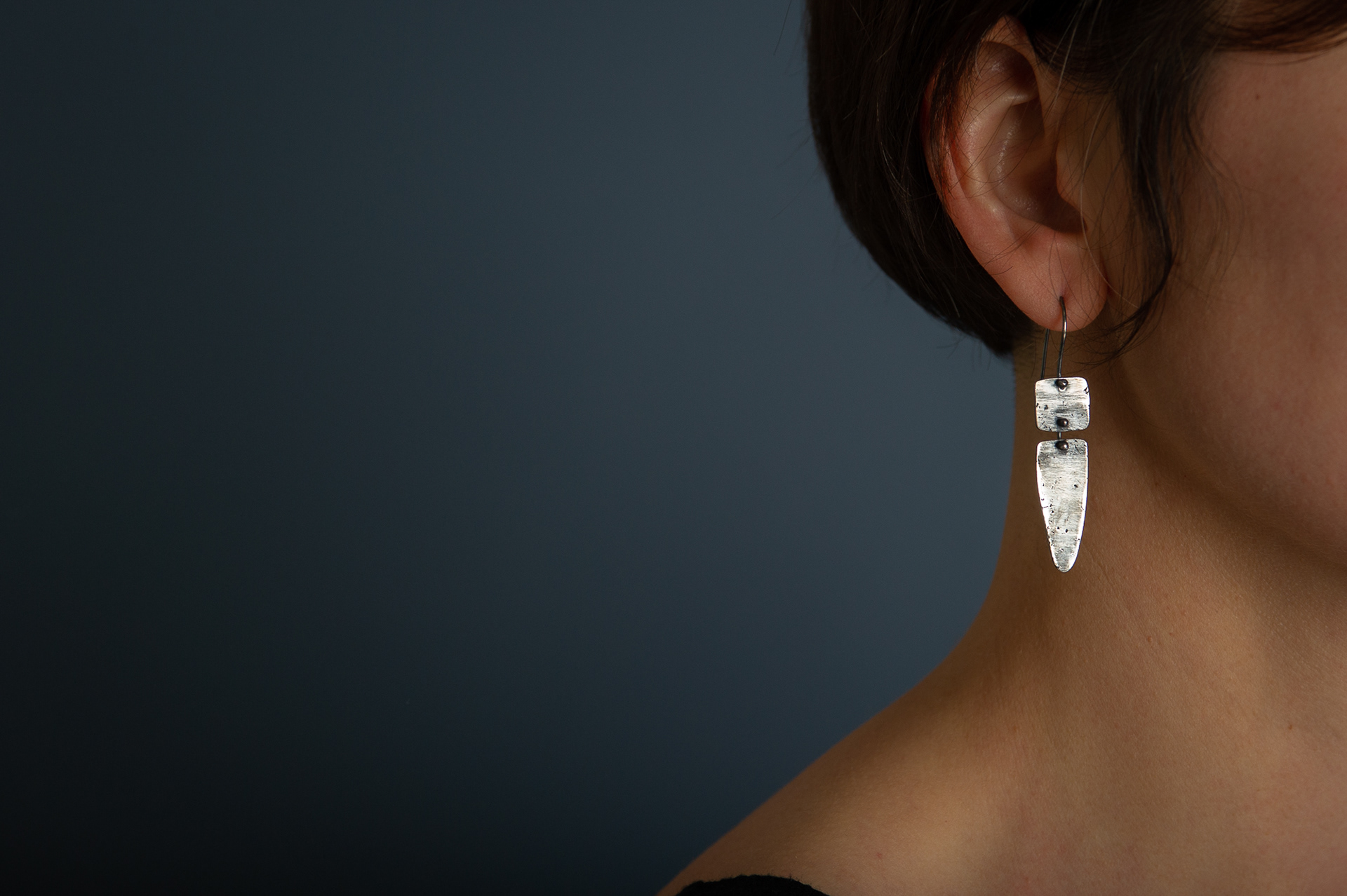 Textured Earrings - SOLD