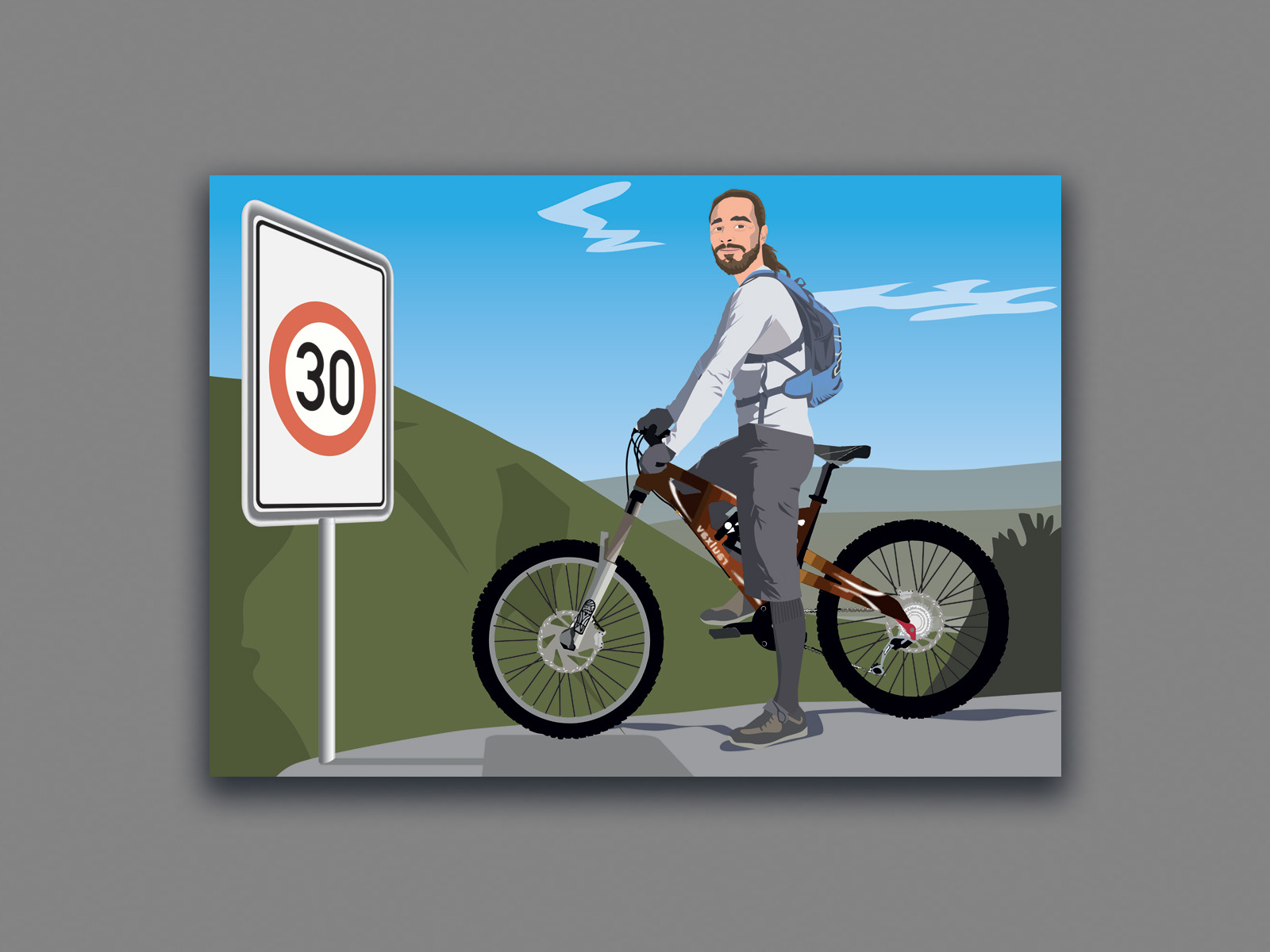 Vorlage für Abschiedskarten 3