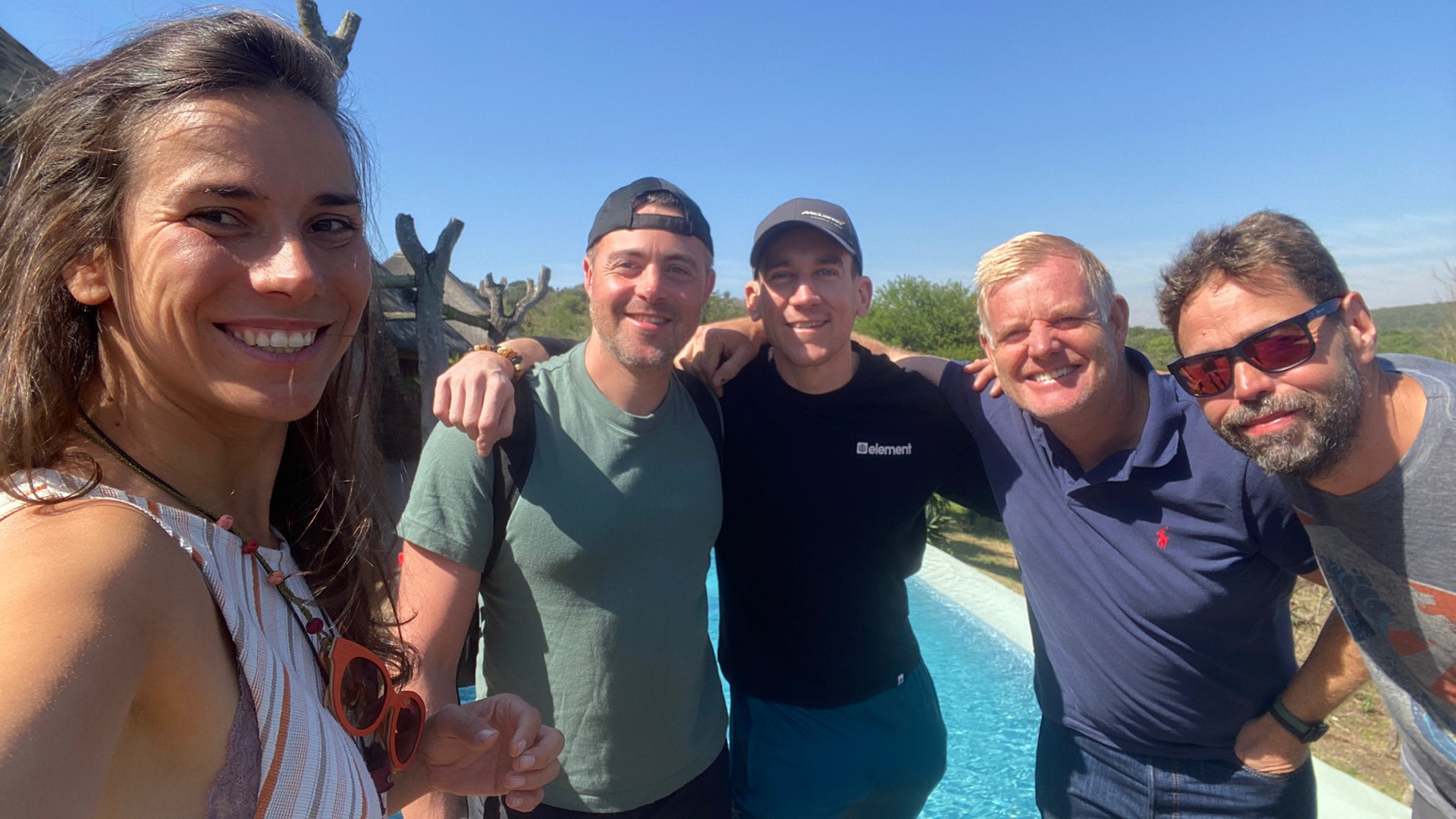 The Crew, Sylvia DIT, David, Gareth Prescott Director, Me and AJ on Sound