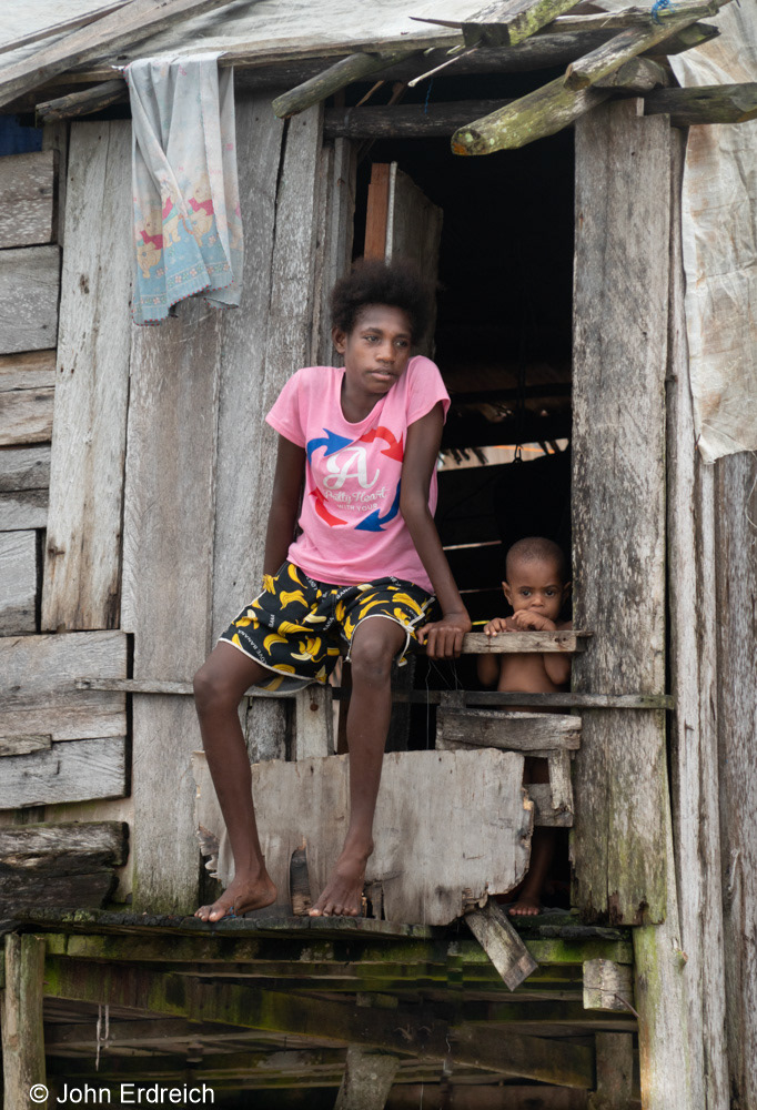Asmat Woman and Child
