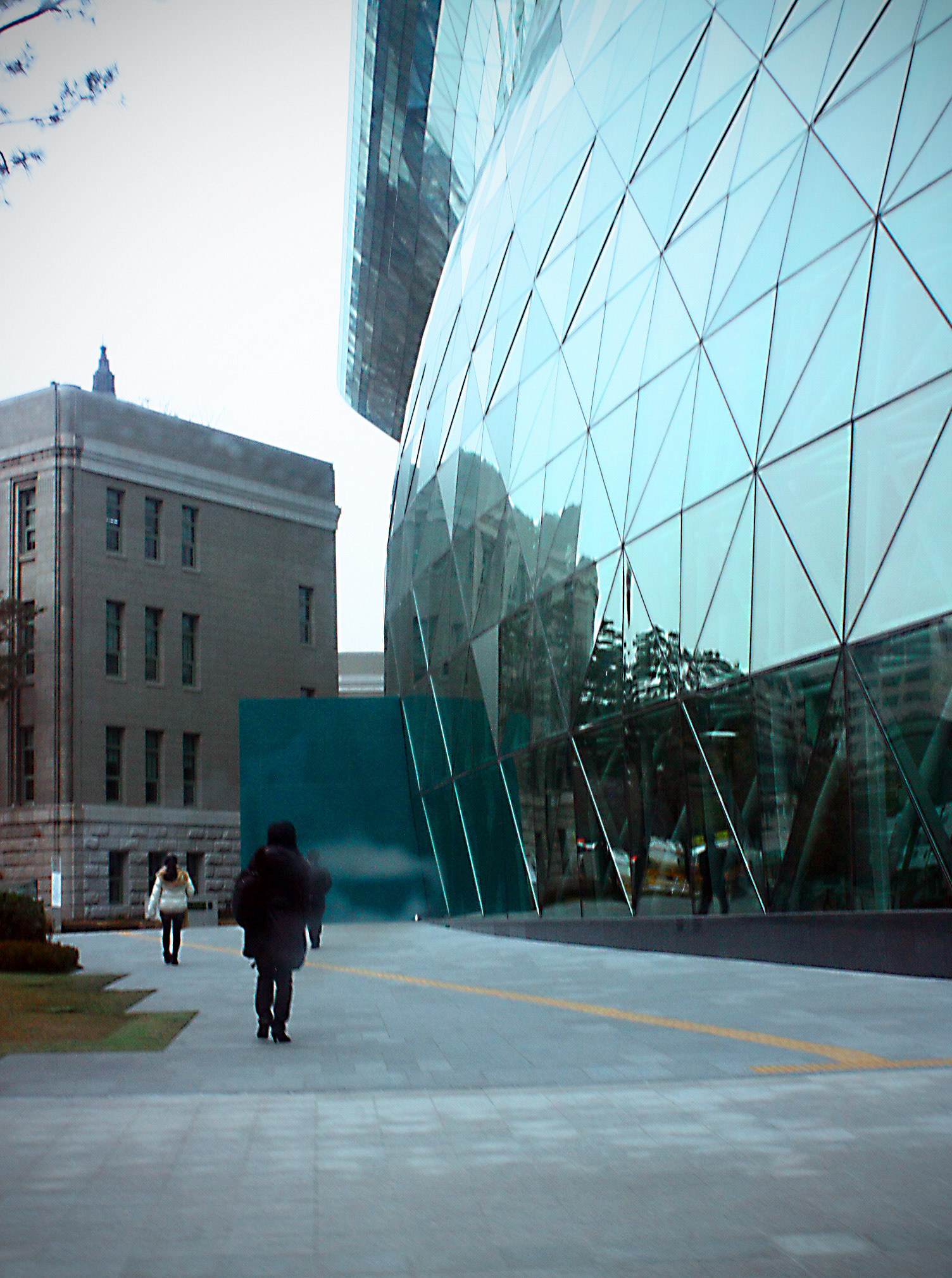 classic juxtaposed with contemporary