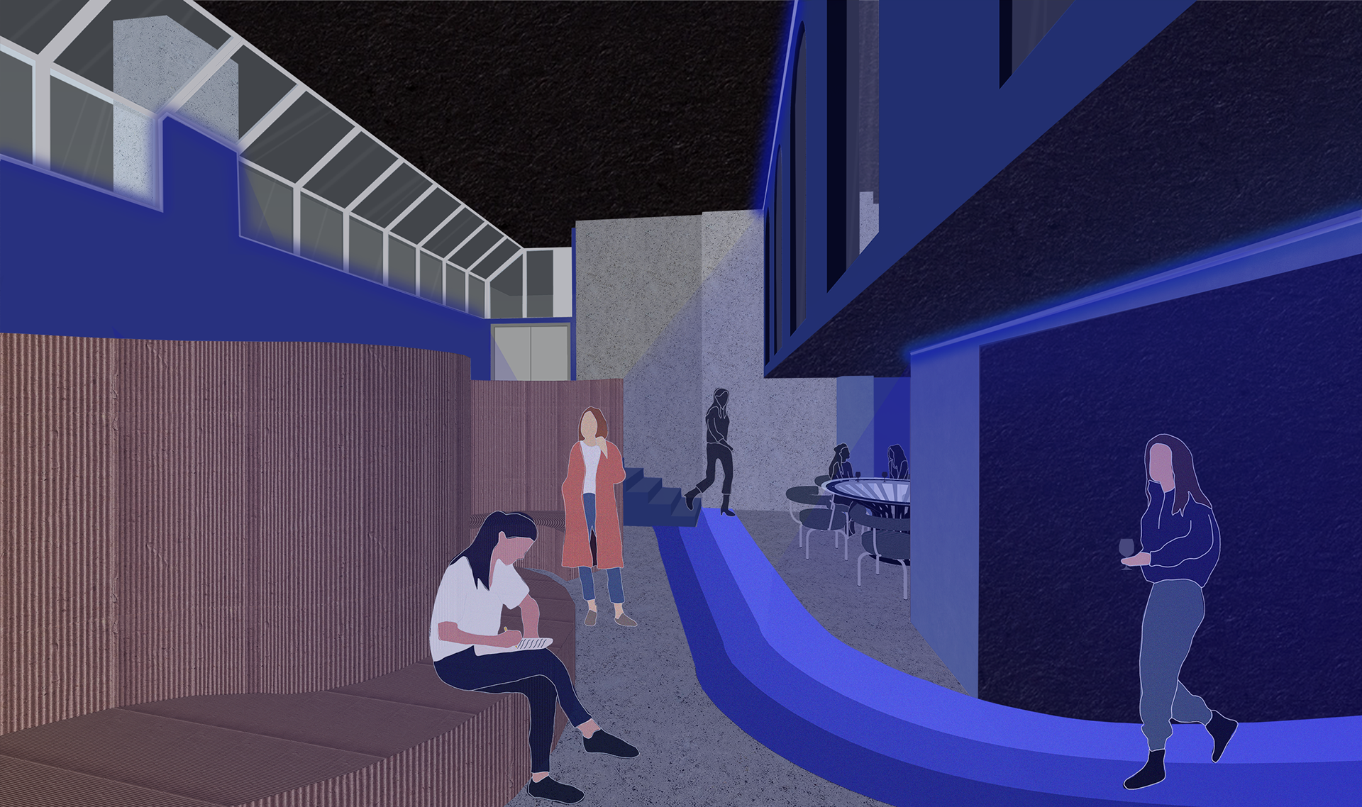 Downstairs