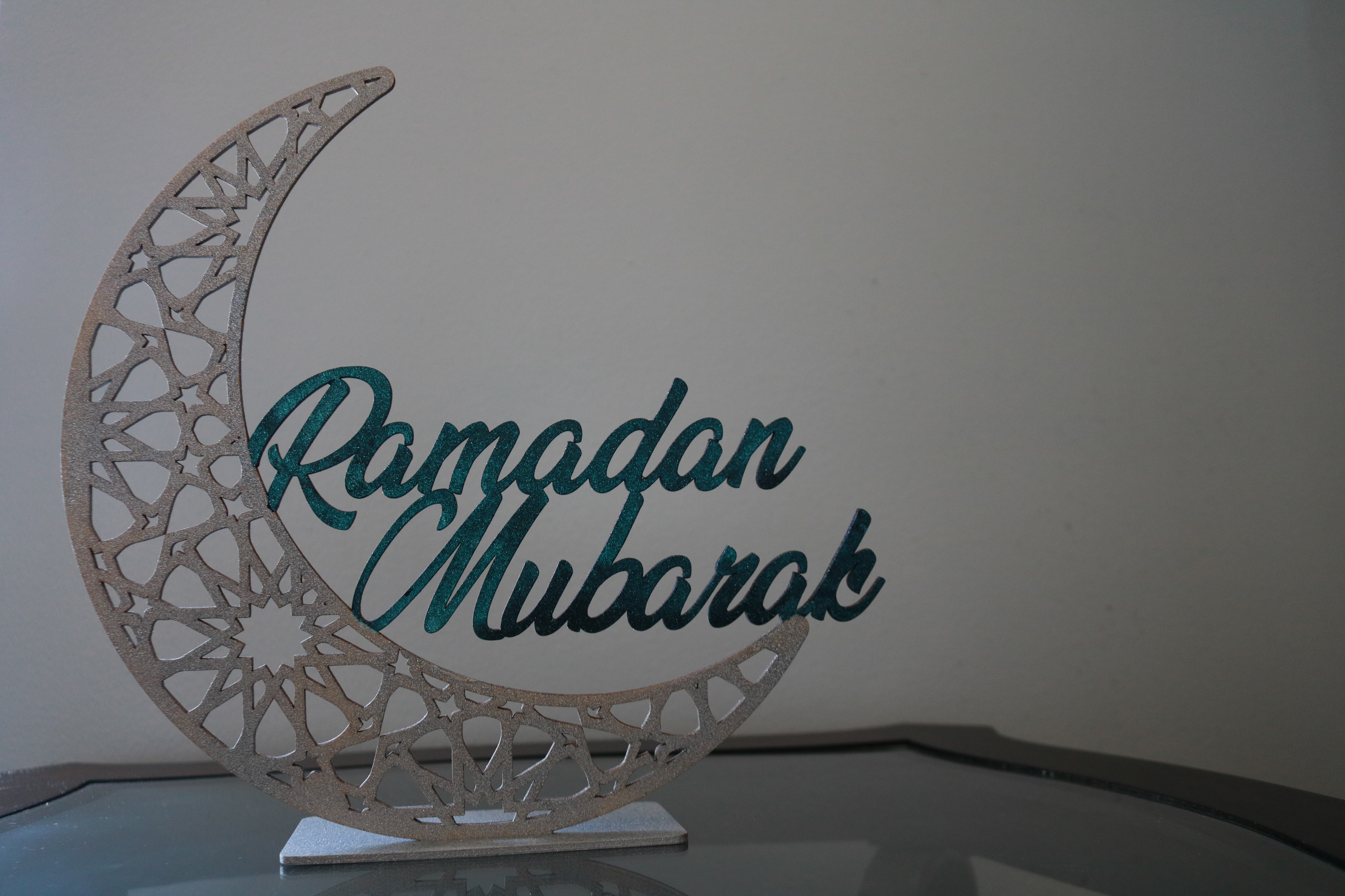 Lasercut tabletop decoration