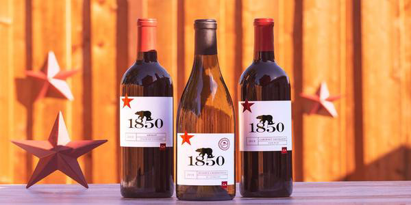 Three bottles of wine