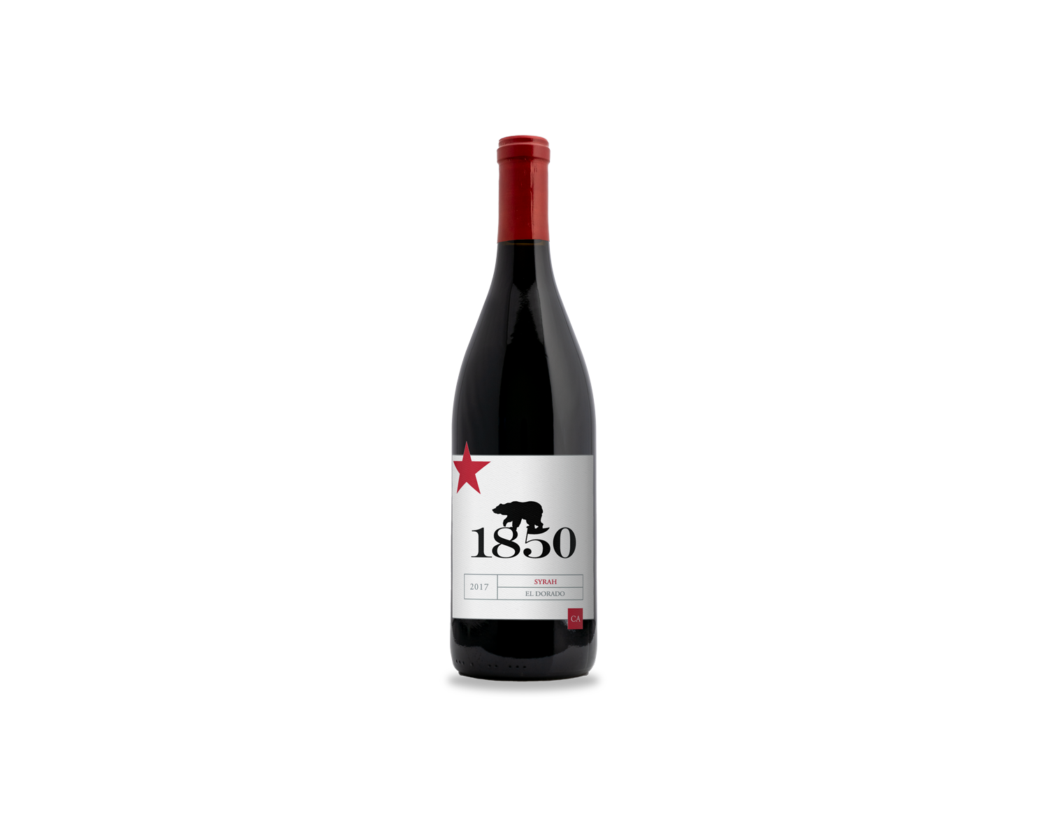2017 Syrah bottle shot