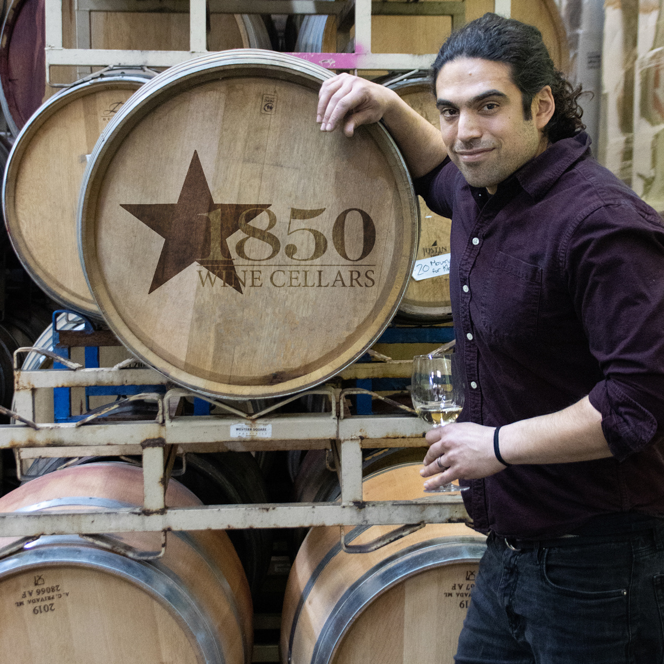 Winemaker Brian Darwazeh