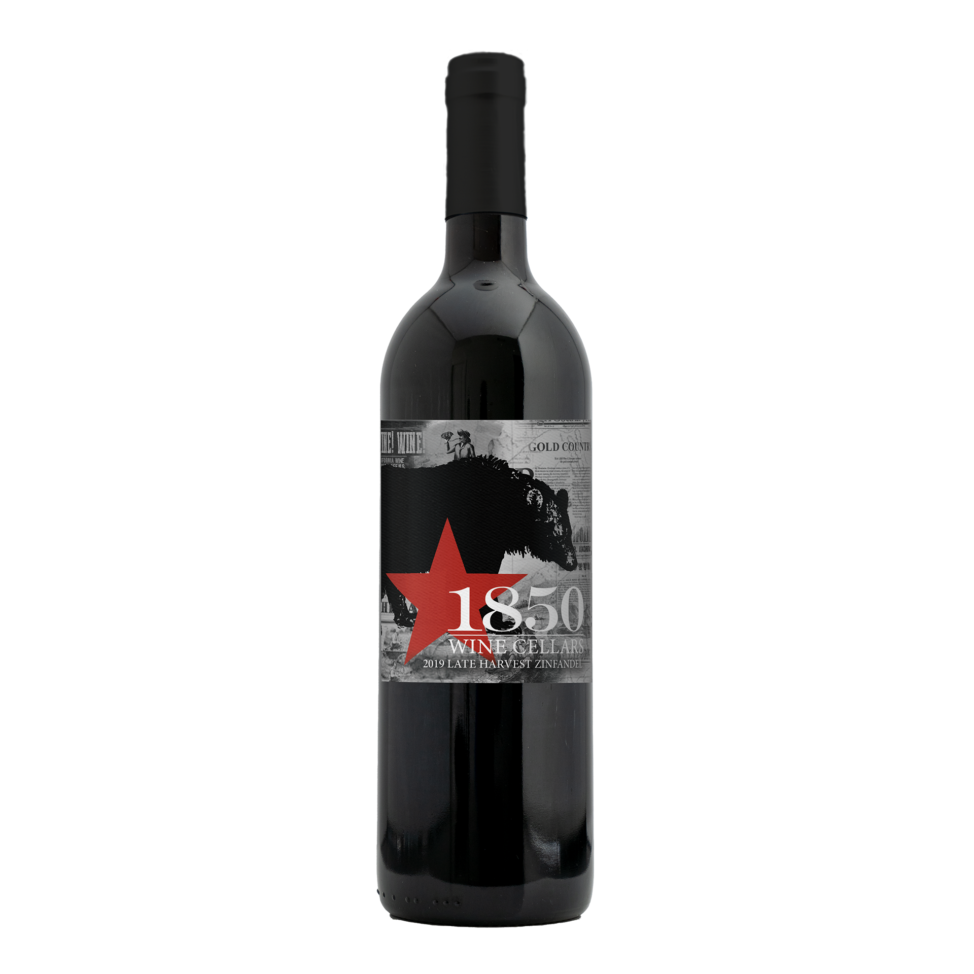2019 Late Harvest Zinfandel bottle shot