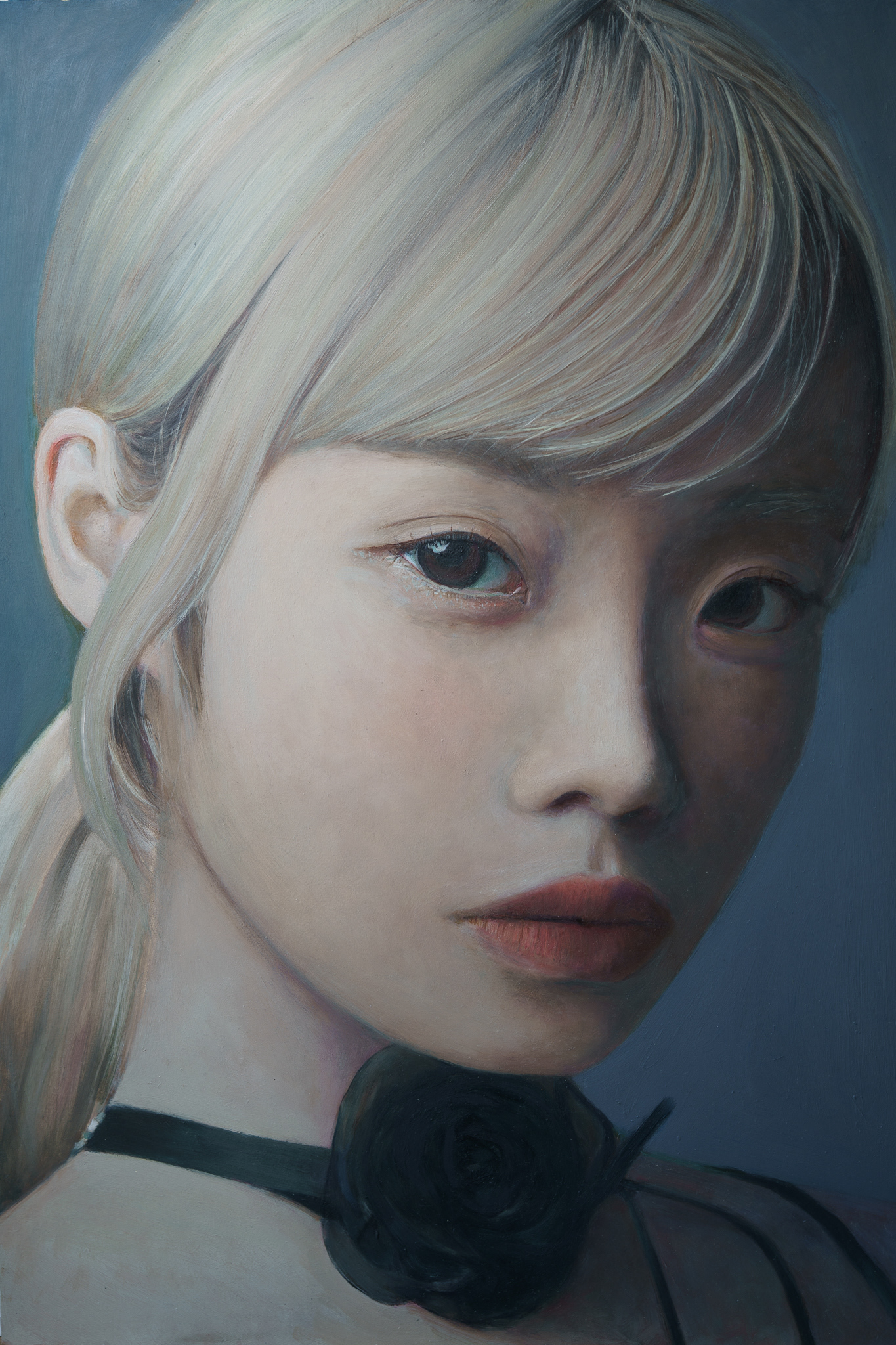 Queenie, Oil on Board 2024