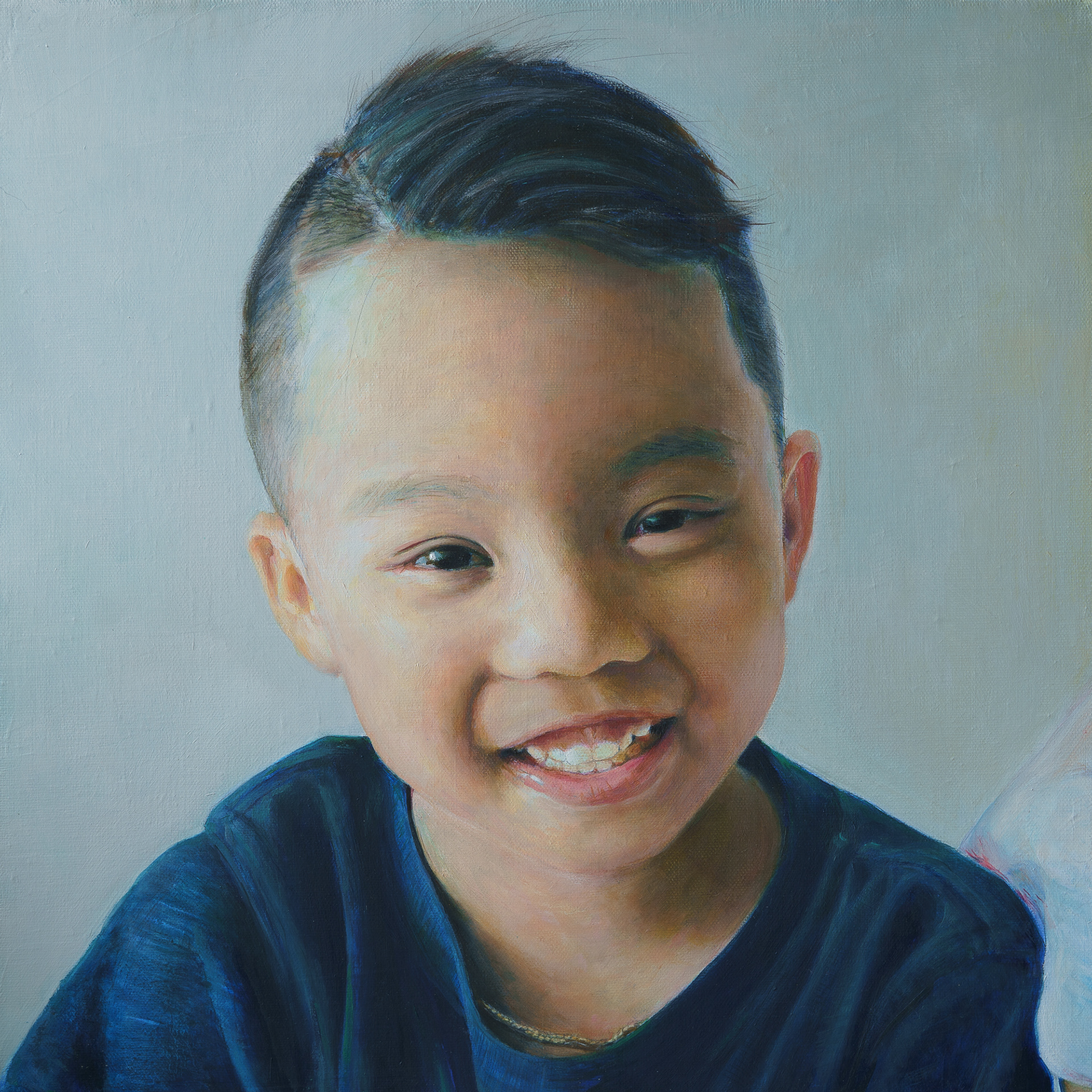 Son, Oil on Linen (Modportrait 2023 Selected)