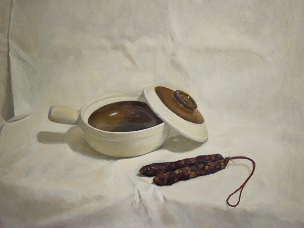 Chinese pot & Sausage