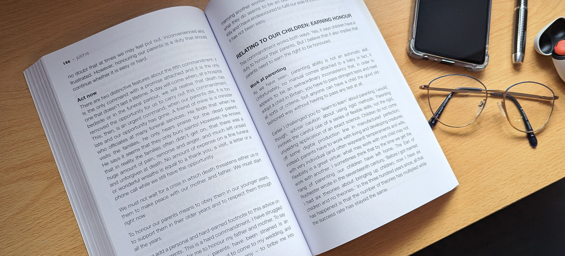 Page layout designed at PhiloTrust