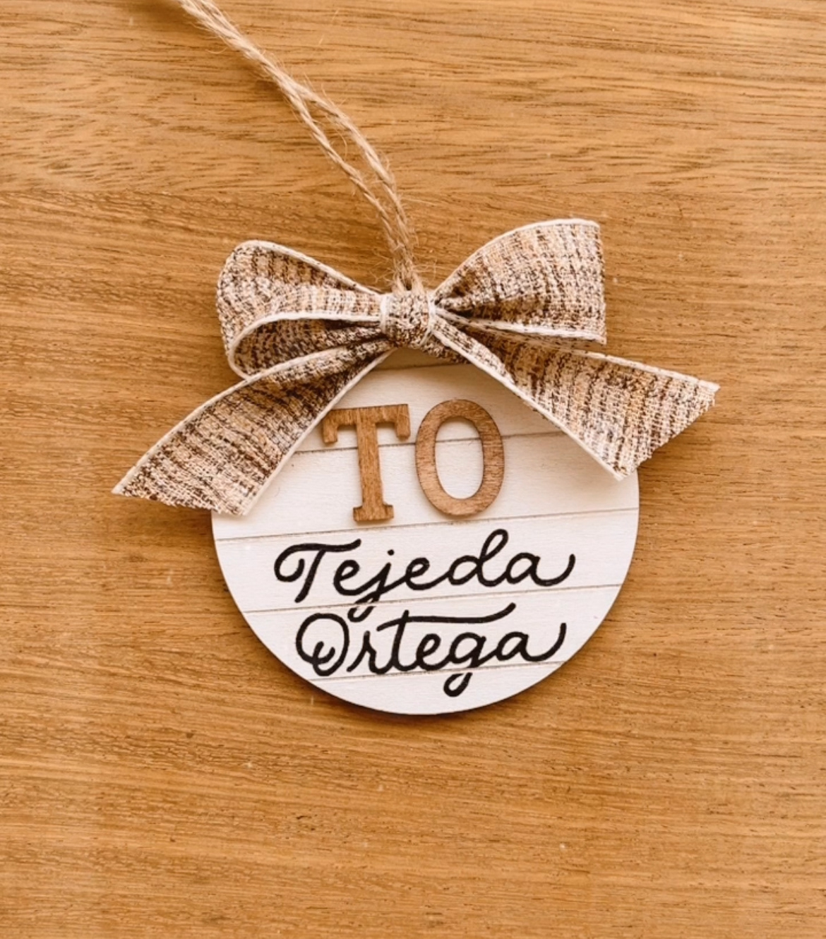 Ornamento de madera | RD$650