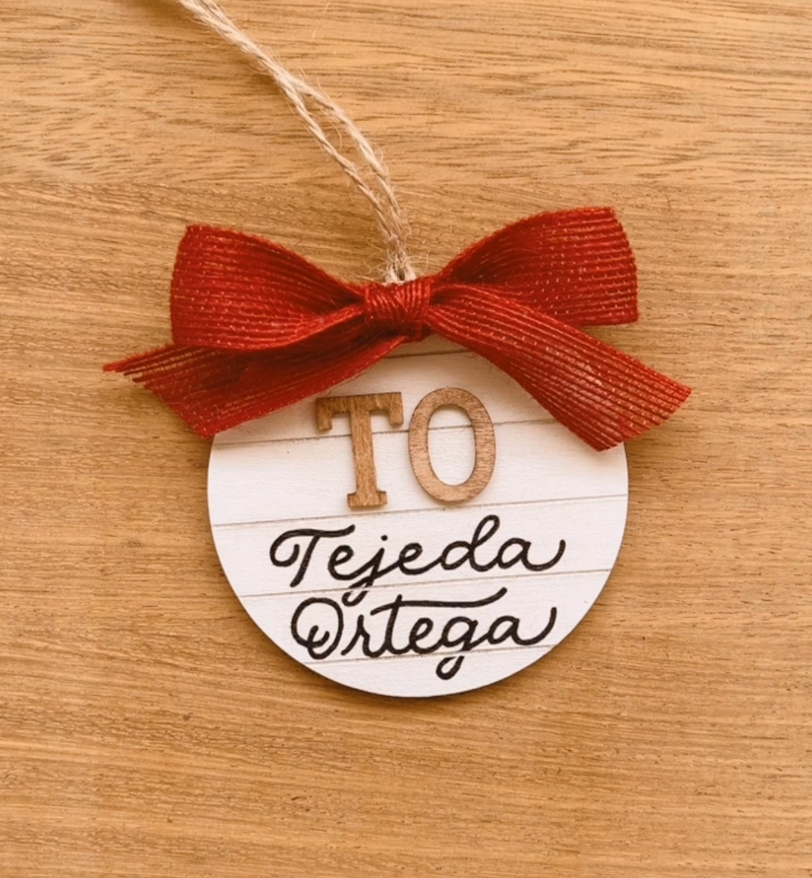 Ornamento de madera | RD$650