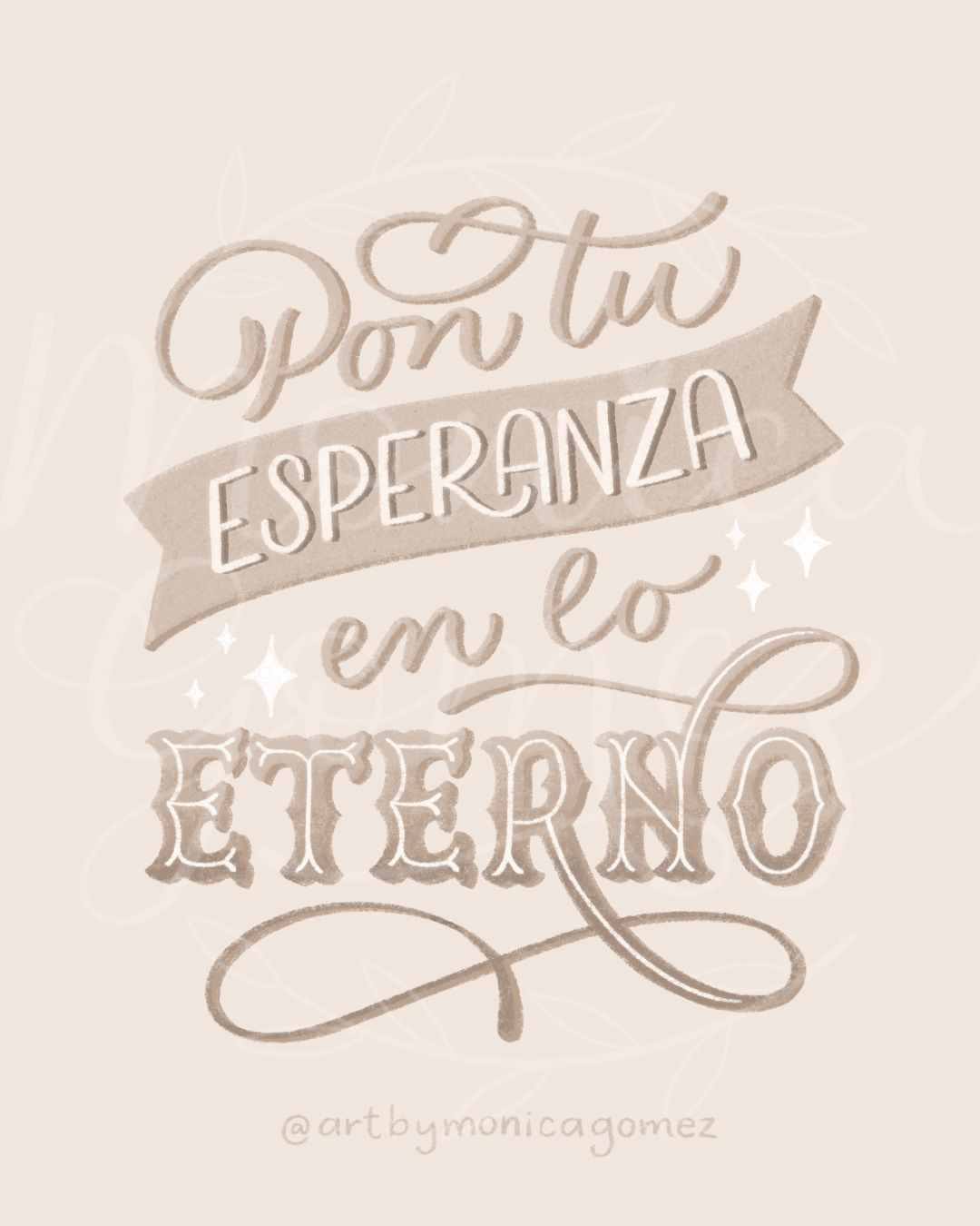 Pon tu esperanza en lo eterno