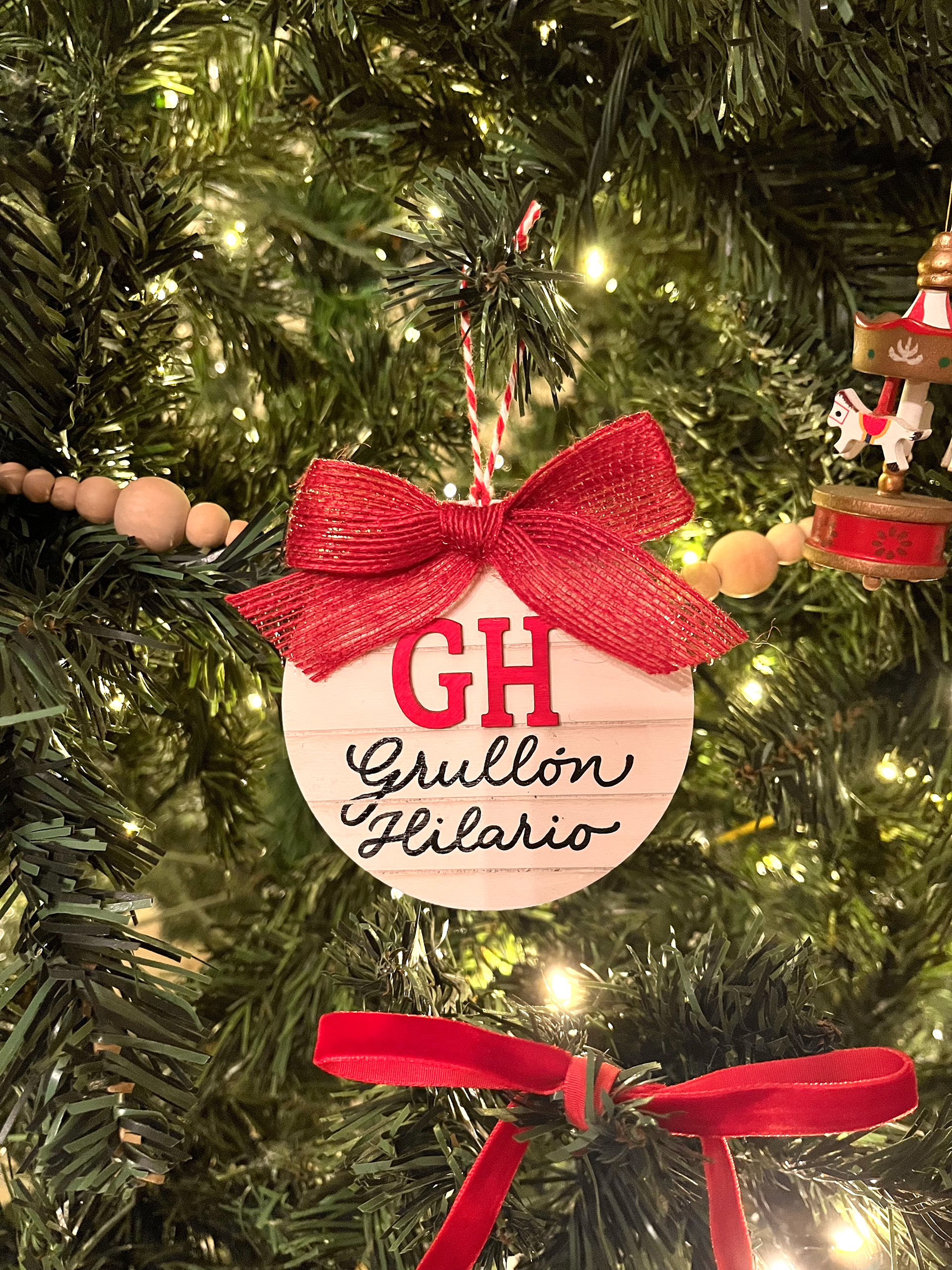 Ornamento de madera | RD$650