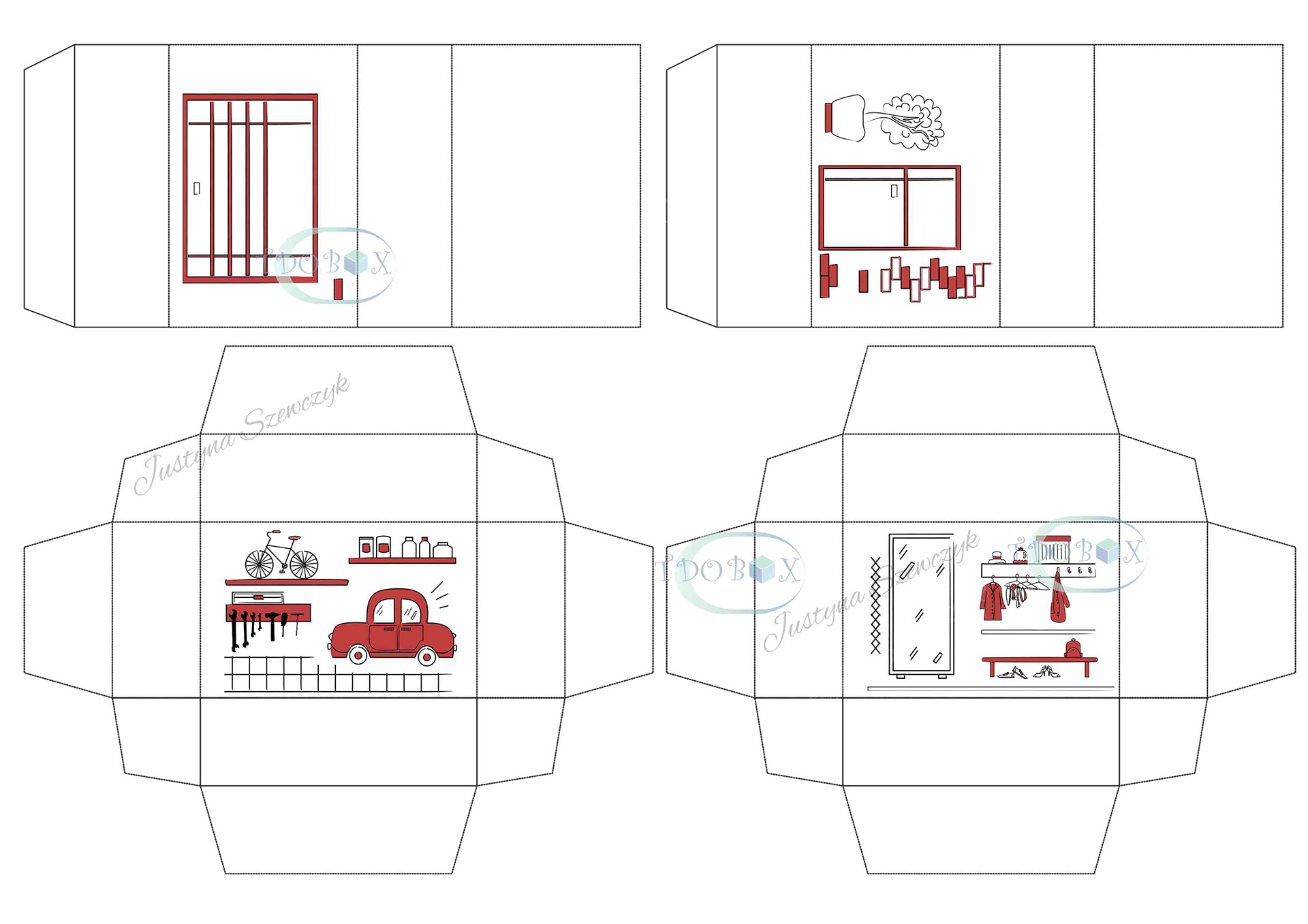 Justyna Szewczyk matchbox house