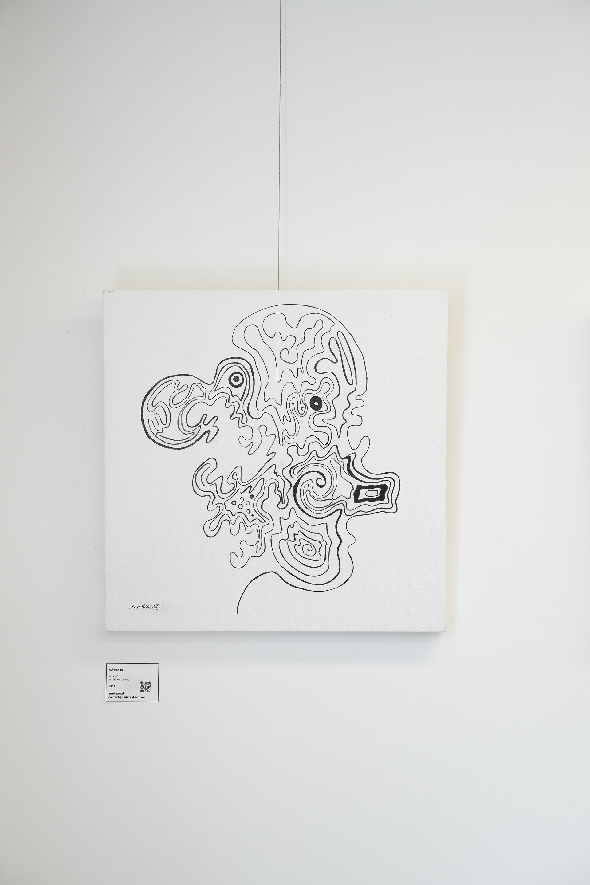 Witness - 24" x 24" - Acrylic on Canvas