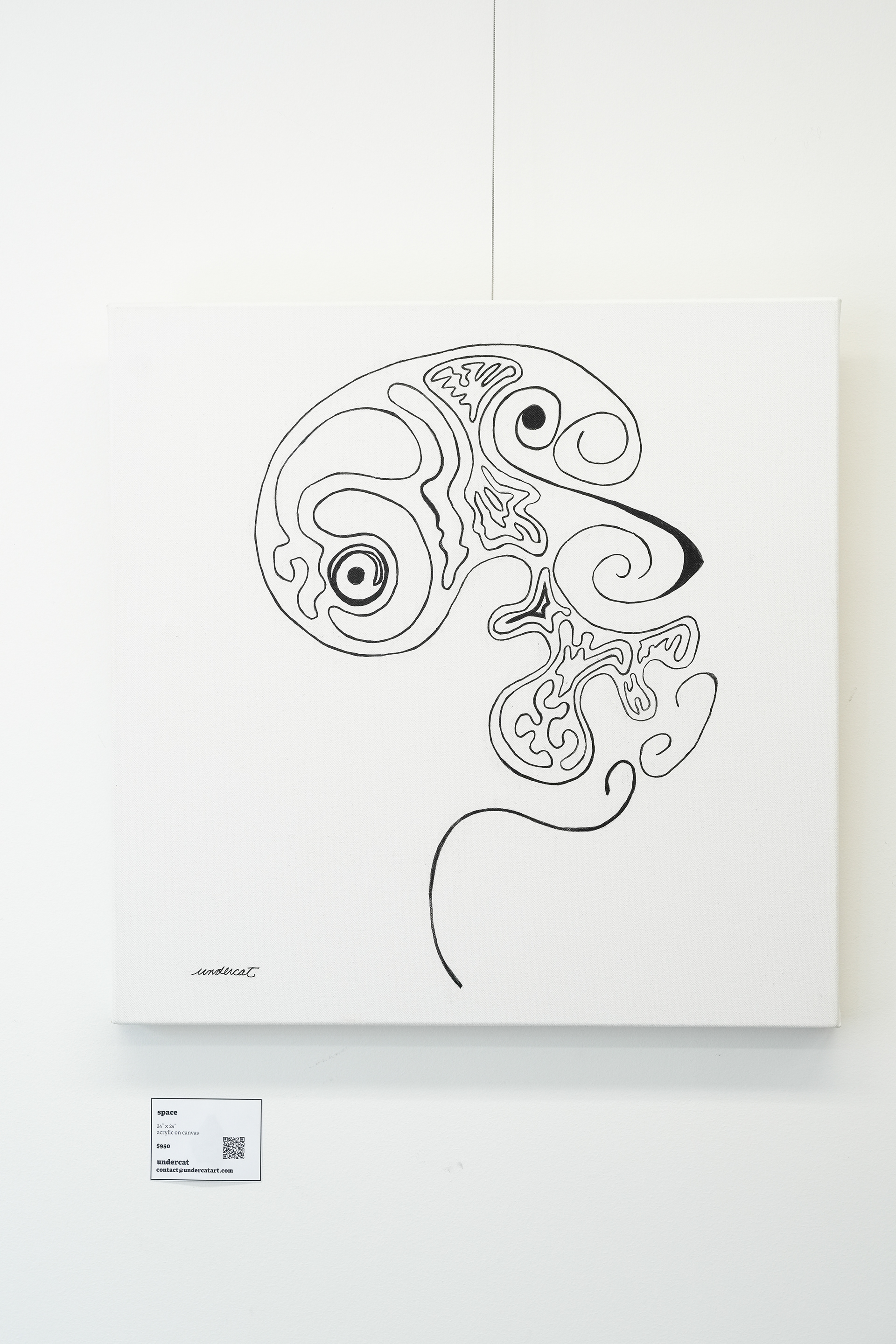 Space - 24" x 24" - Acrylic on Canvas