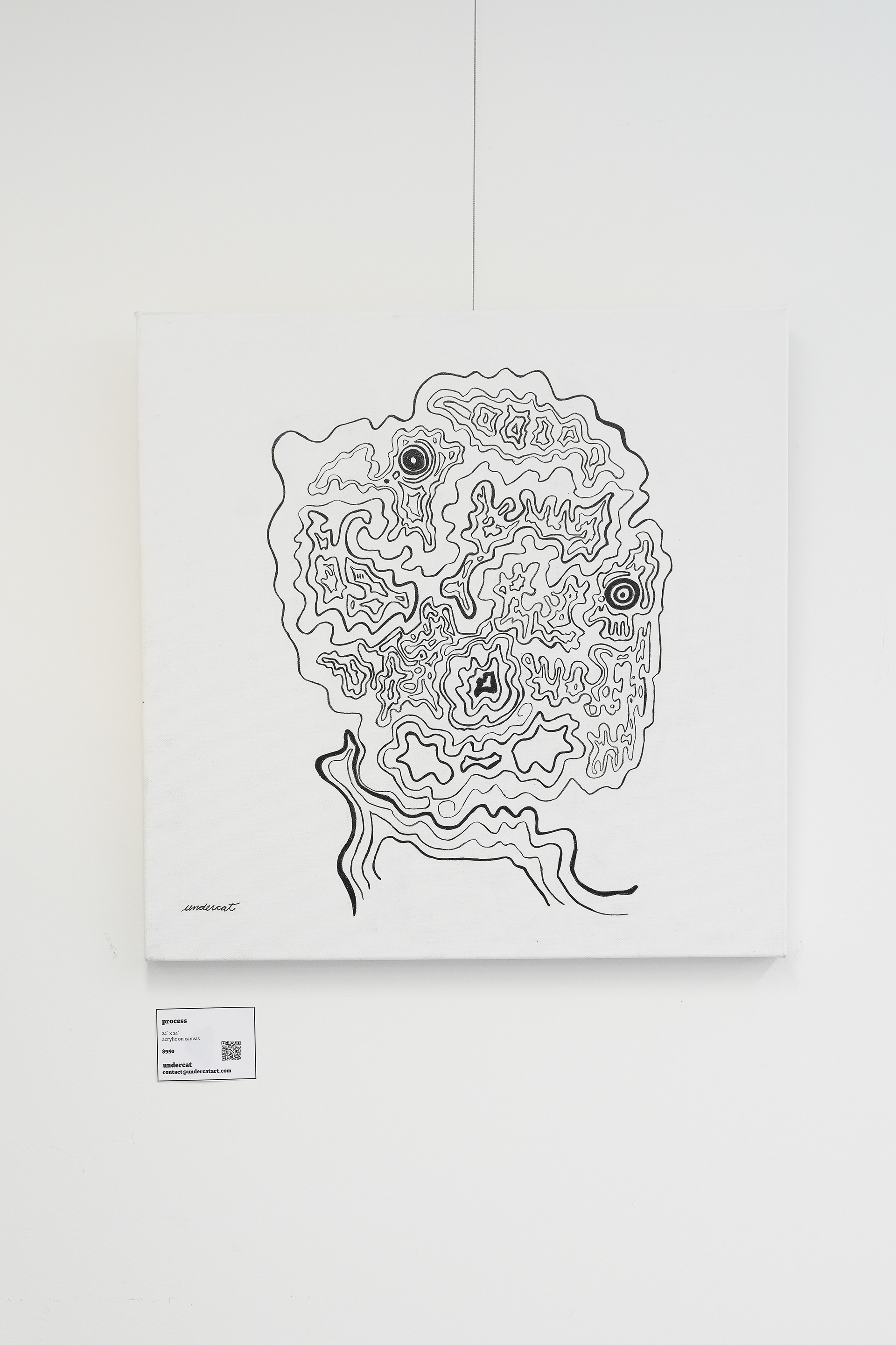 Process - 24" x 24" - Acrylic on Canvas