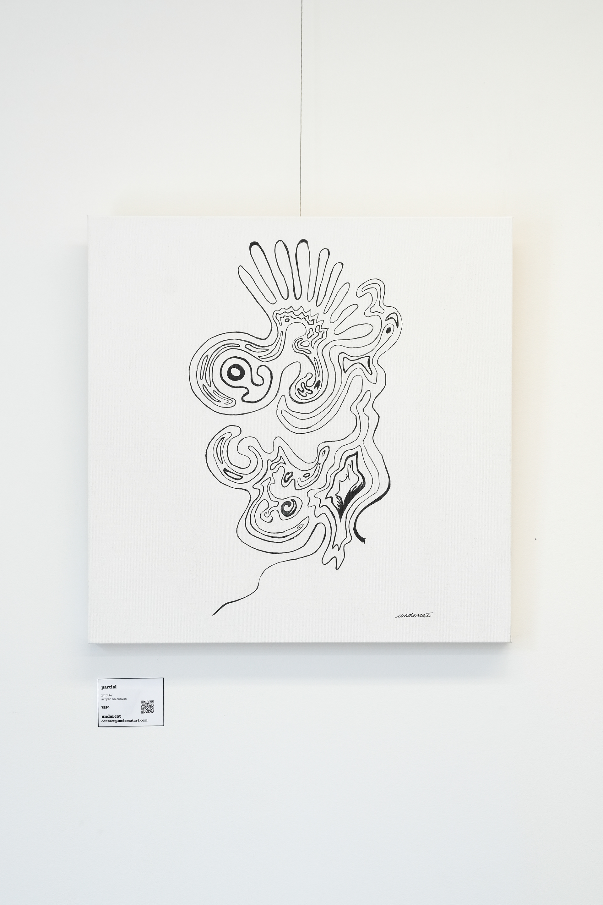 Partiality 24" x 24" - Acrylic on Canvas