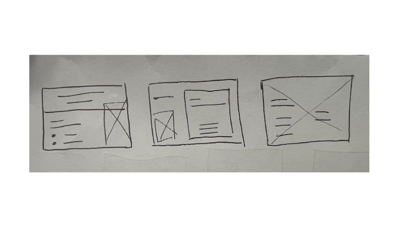 Business card sketches