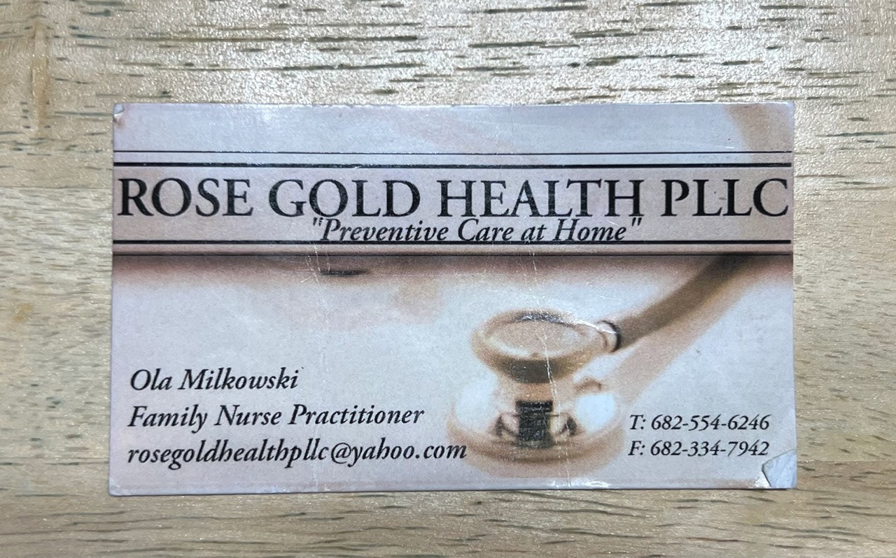 Original business card
