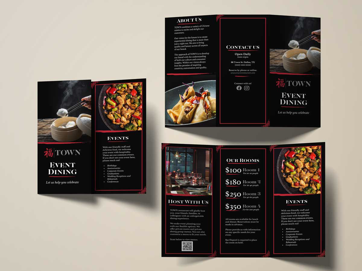 Trifold brochure