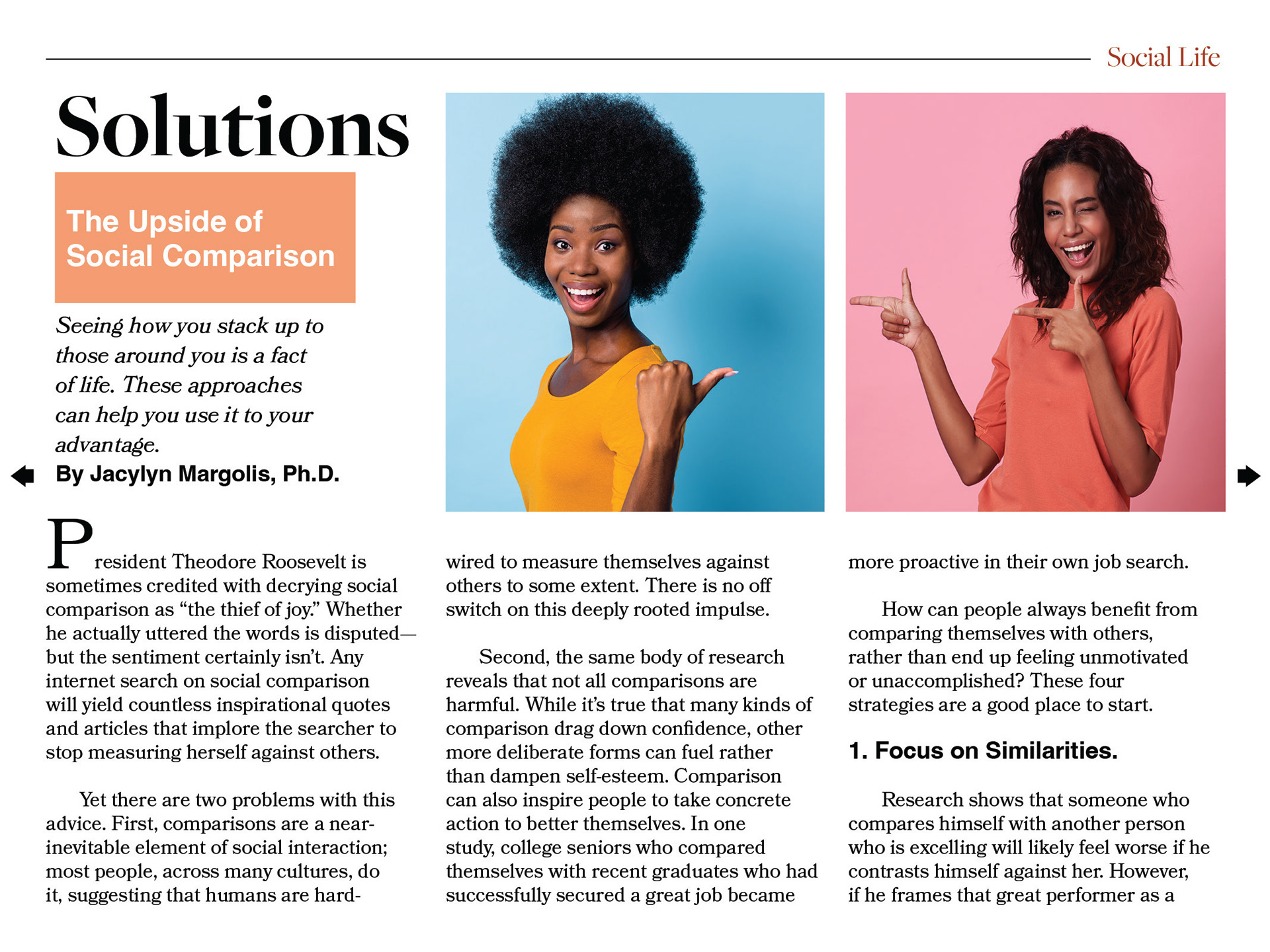 Article page #1 - horizontal layout