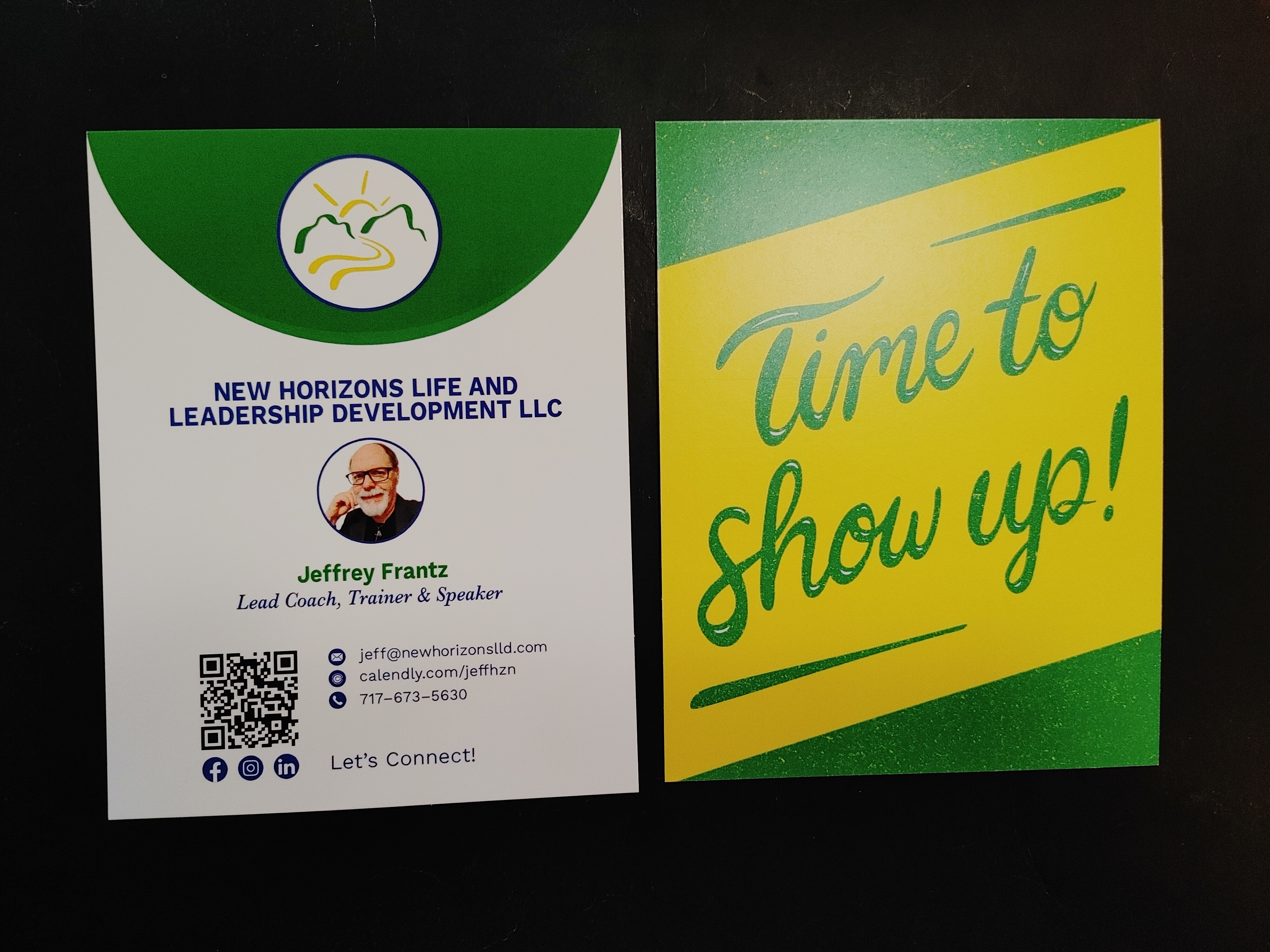 Card #3 front and back printed