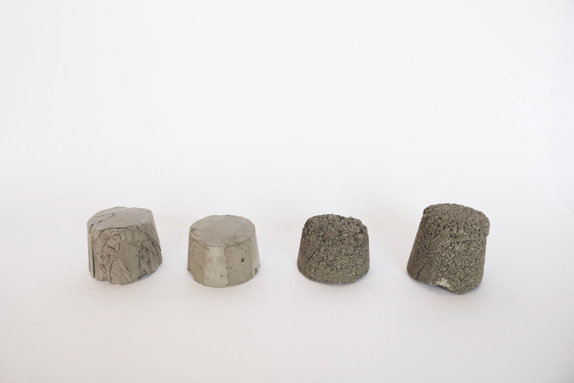 test 1: concrete mixes, formwork