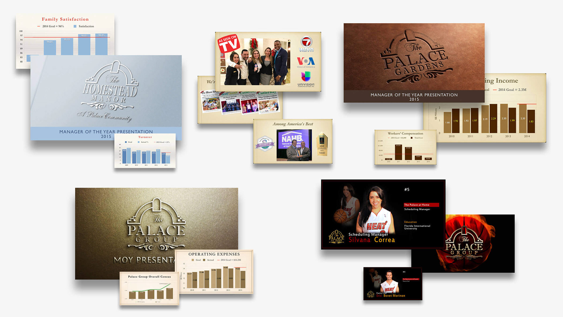 Worked closely with c-suite executives to design tailored multimedia business presentations.